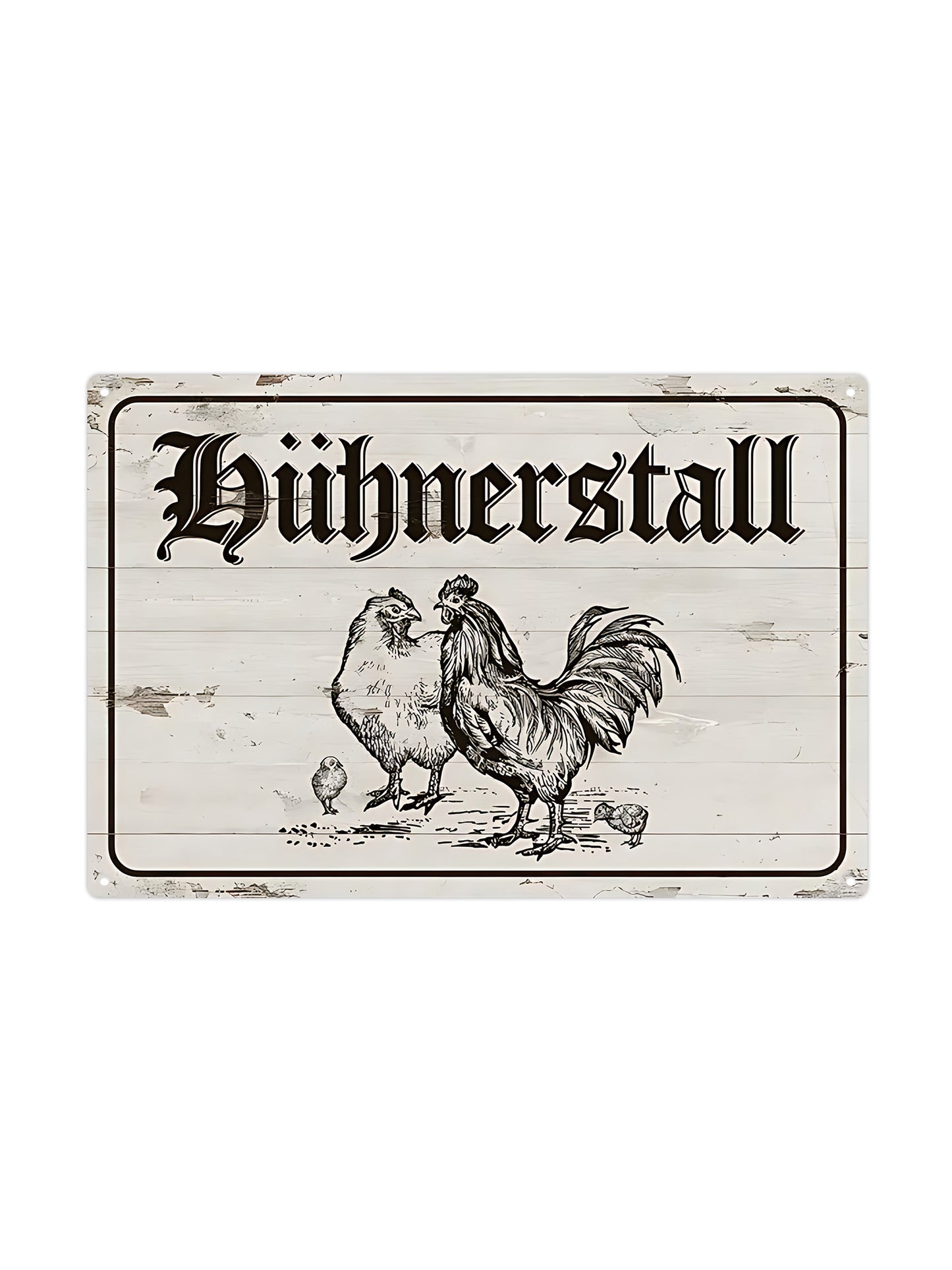Hühnerstall - Metal Wall Sign