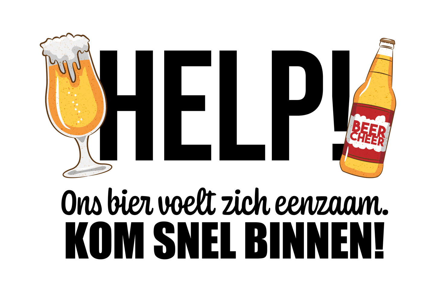 Help! Our beer feels lonely