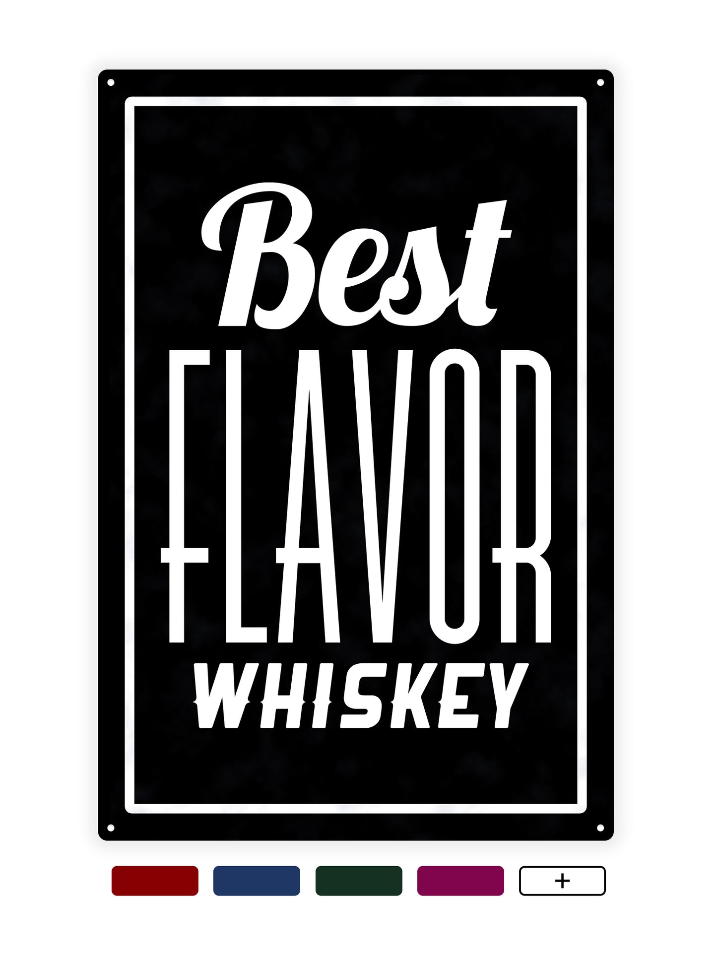 Best flavor whiskey - Cafe bord
