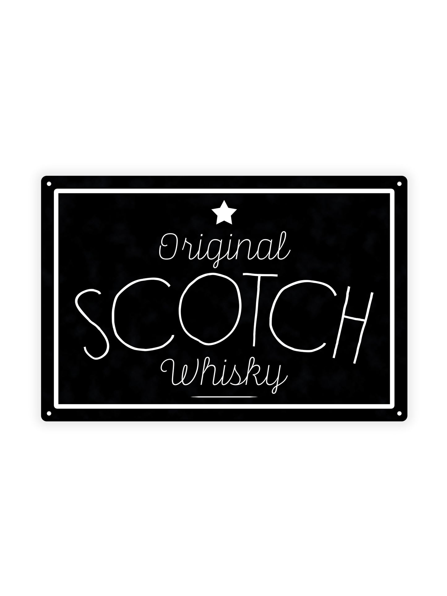Original Scotch whisky - Cafe bord
