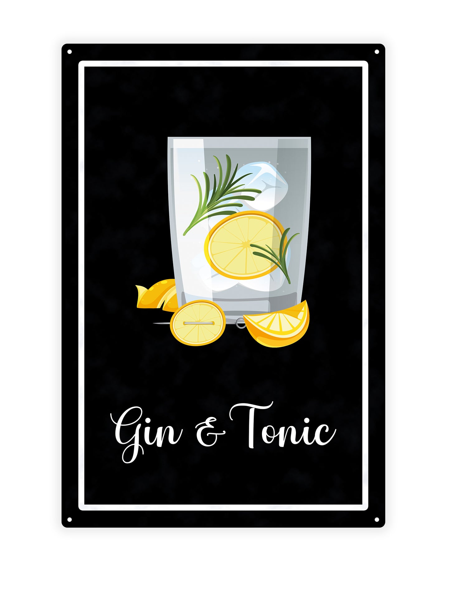 Gin & Tonic - Cafe bord