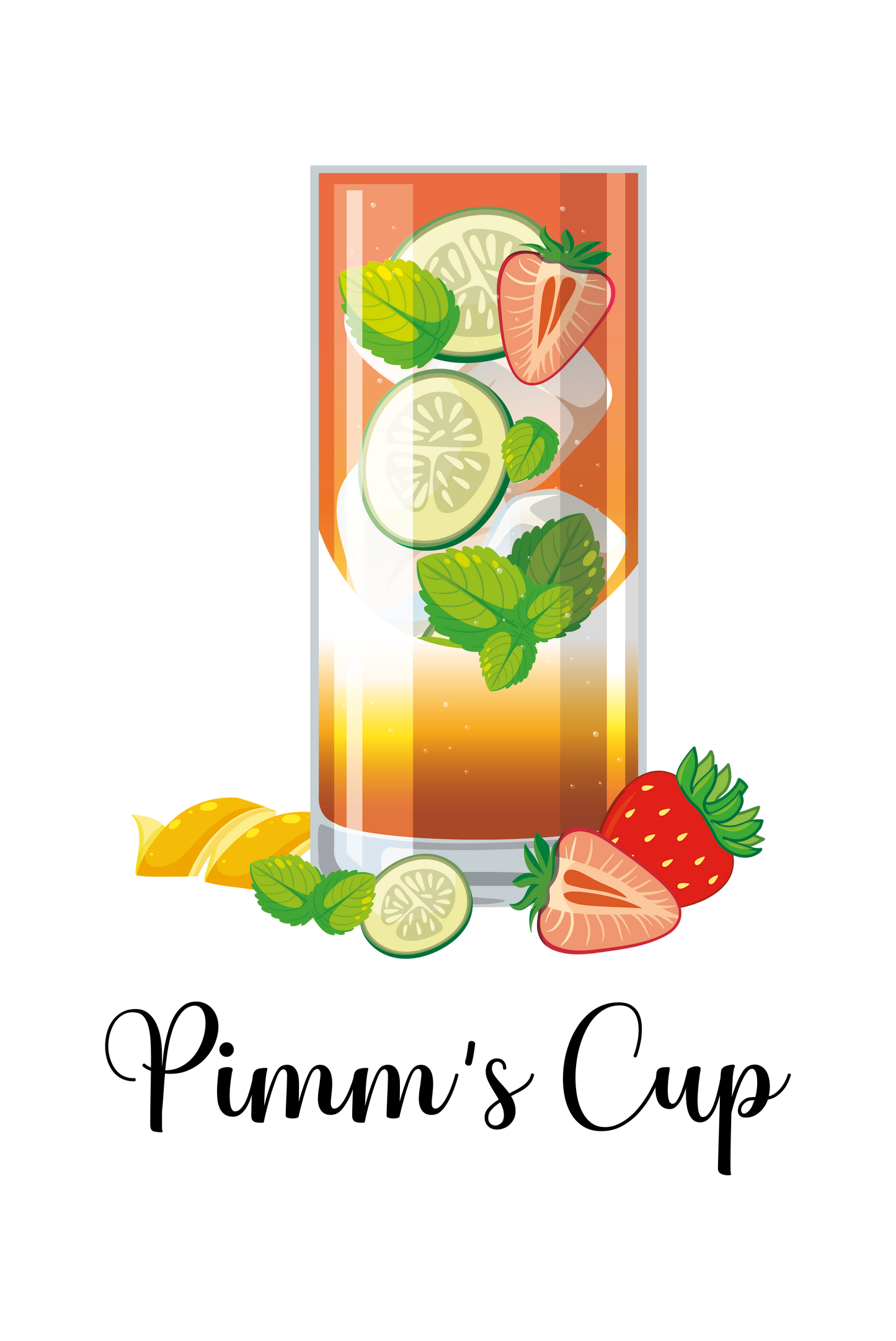 Pimms Cup - Cafe bord