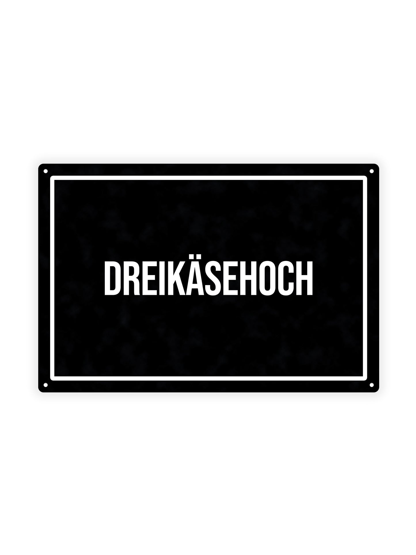 Three-acre stone - Metal wall sign