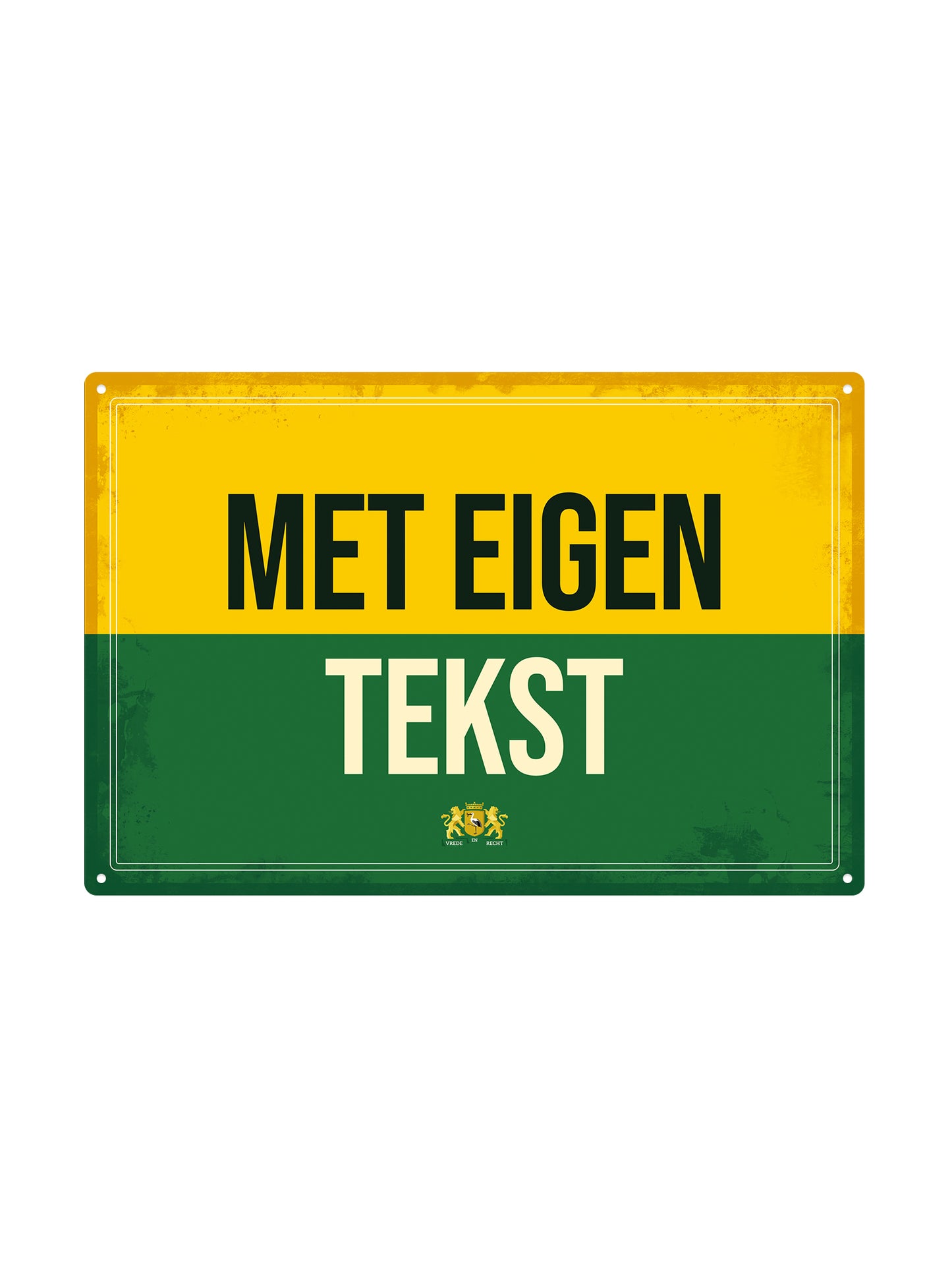 Metal Wall Sign - FC Utrecht - Haller 91 Shirt