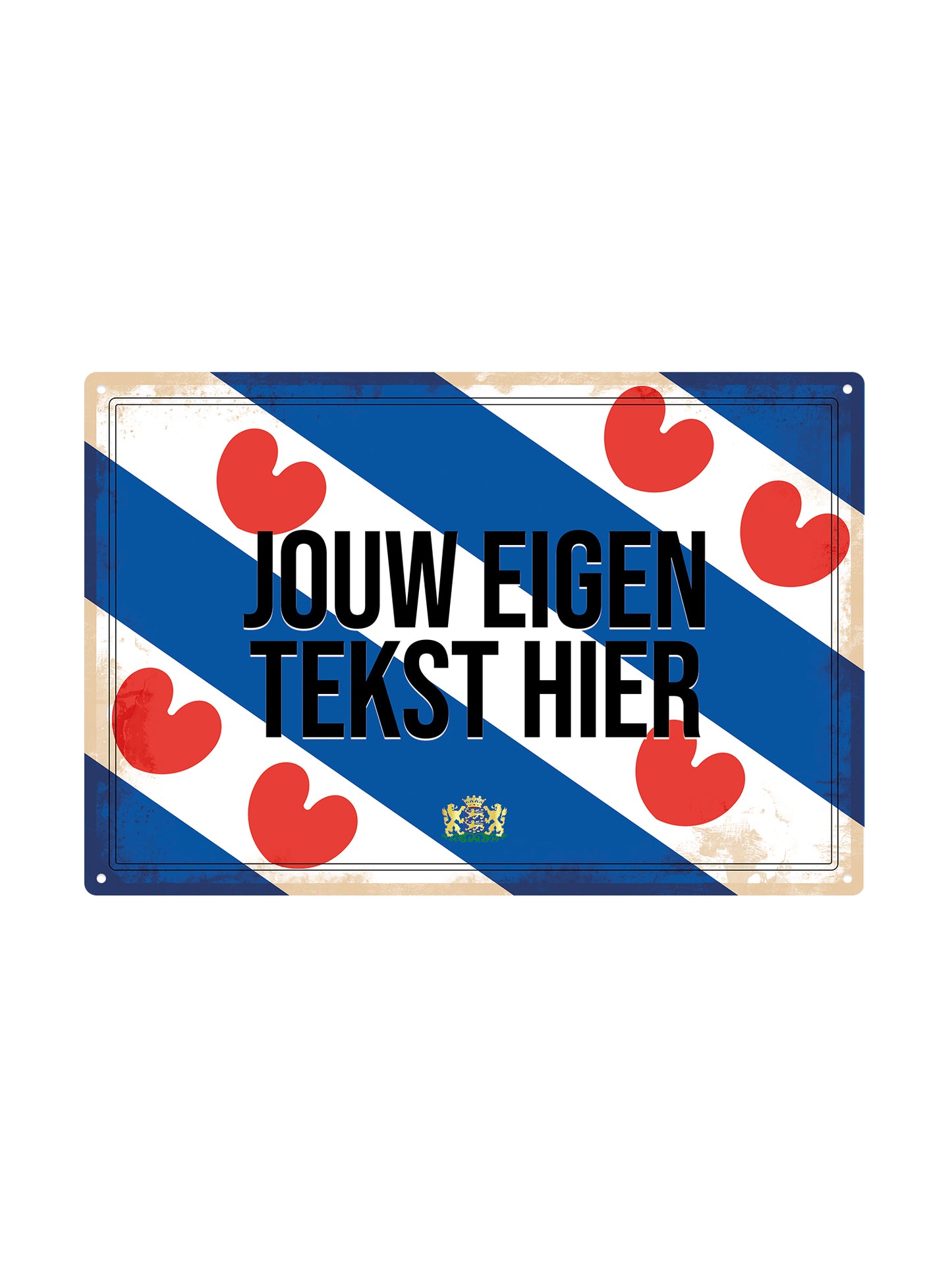 Metal Wall Sign - FC Utrecht - Haller 91 Shirt