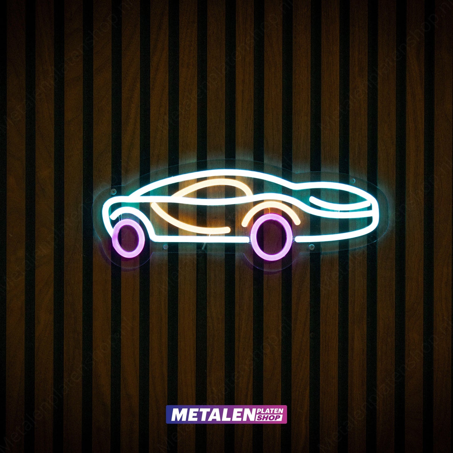 Car - Neon Sign - LED