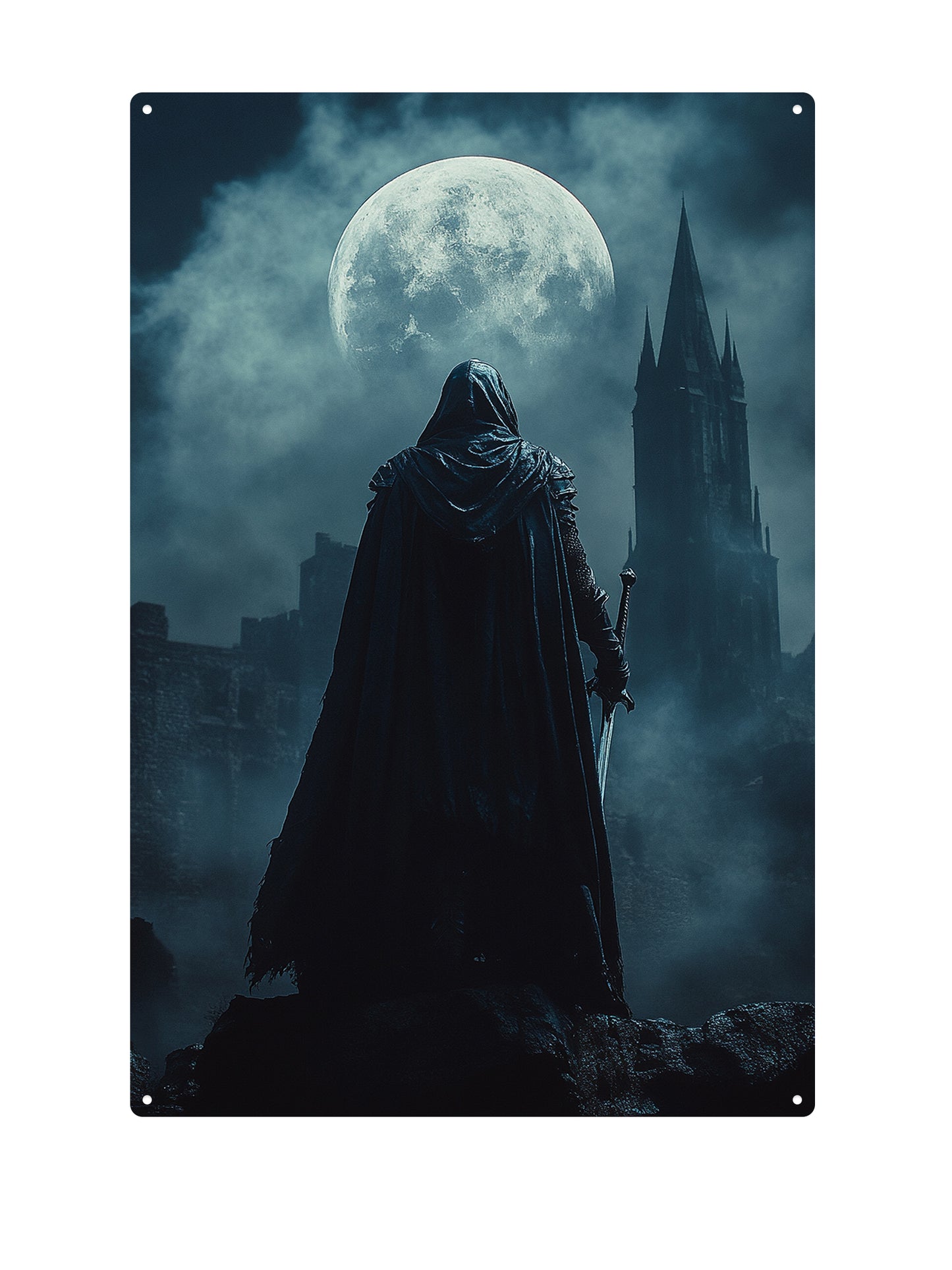 Dark Robe - Metal Wall Sign