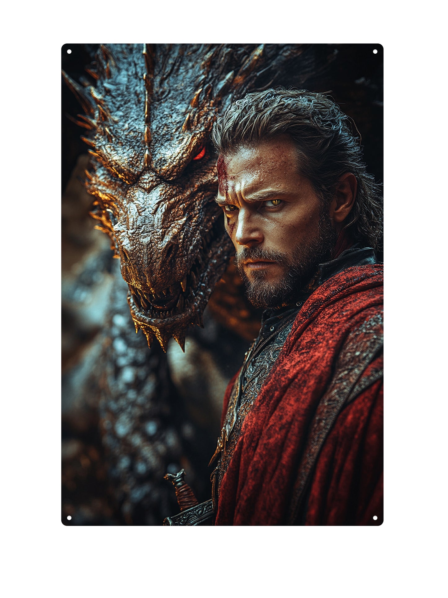 Dragon Tamer - Metal Wall Sign