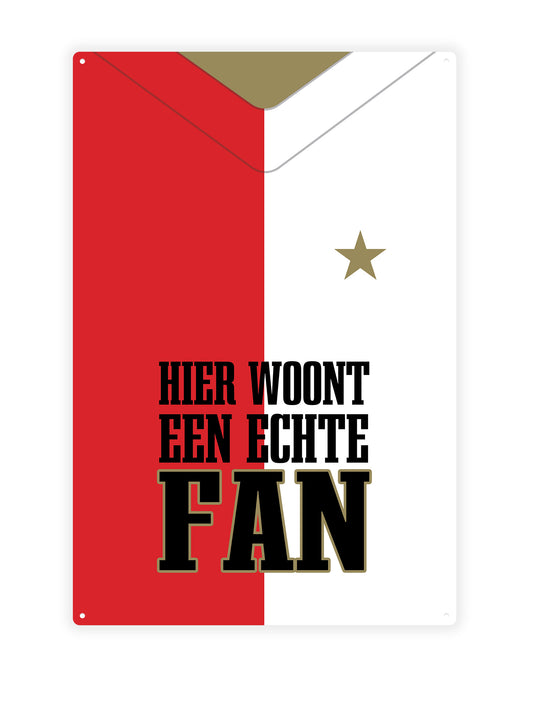 Hier woont een echte fan Rood Wit Goud