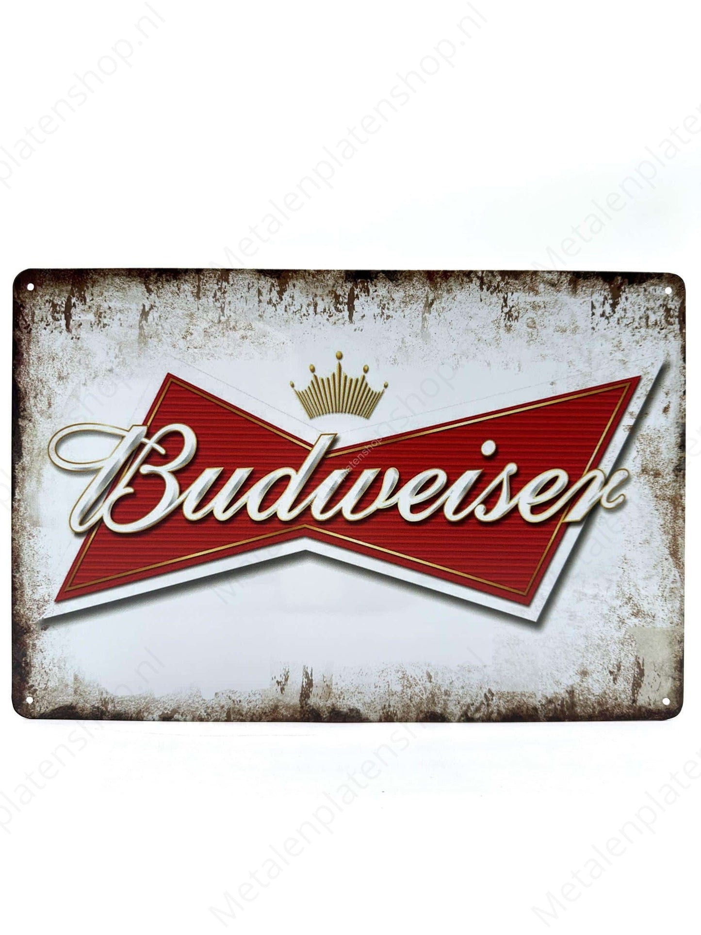 Budweiser - Metalen Wandbord