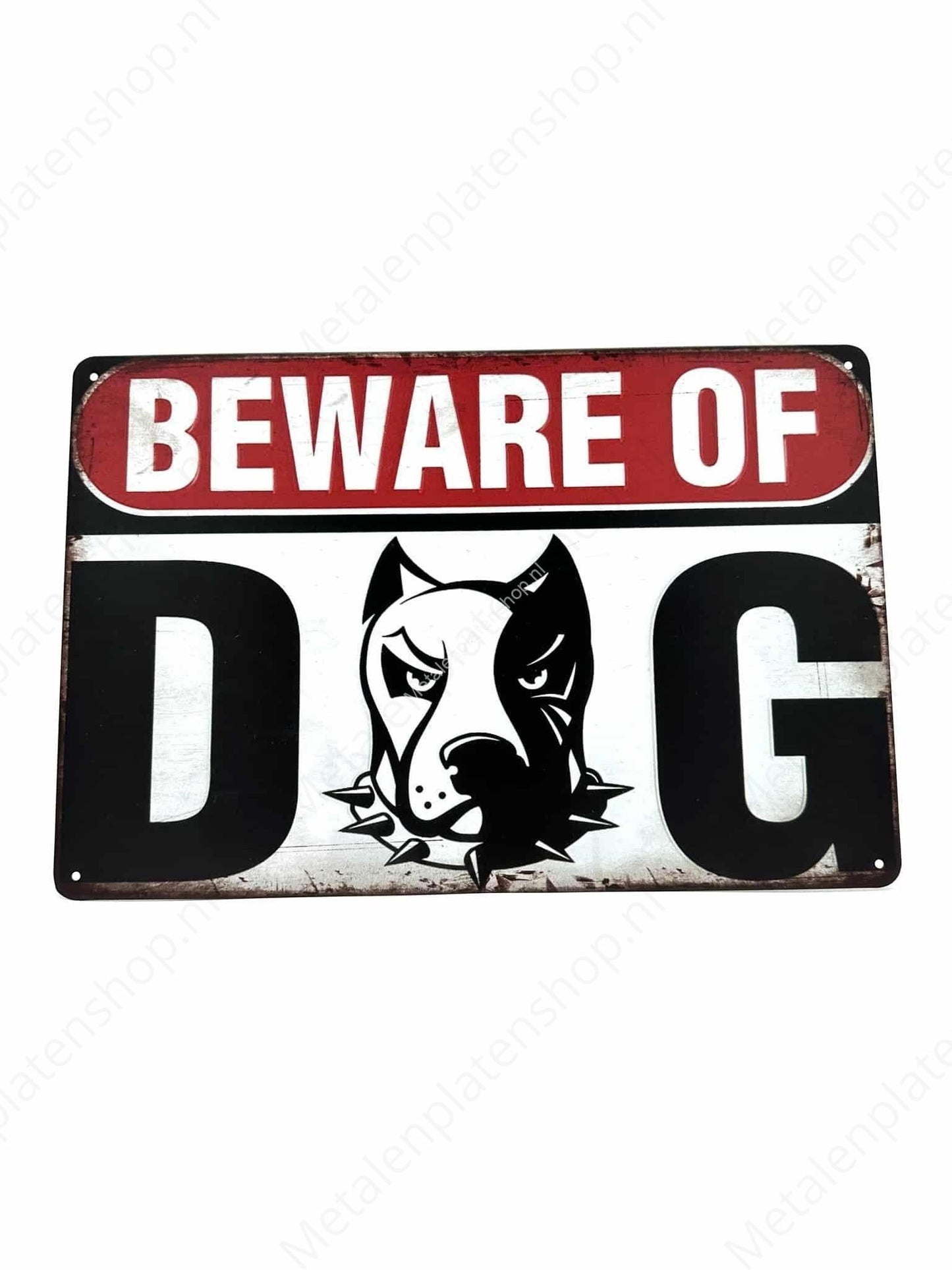 Warning Beware of Dog - Warning - Dog