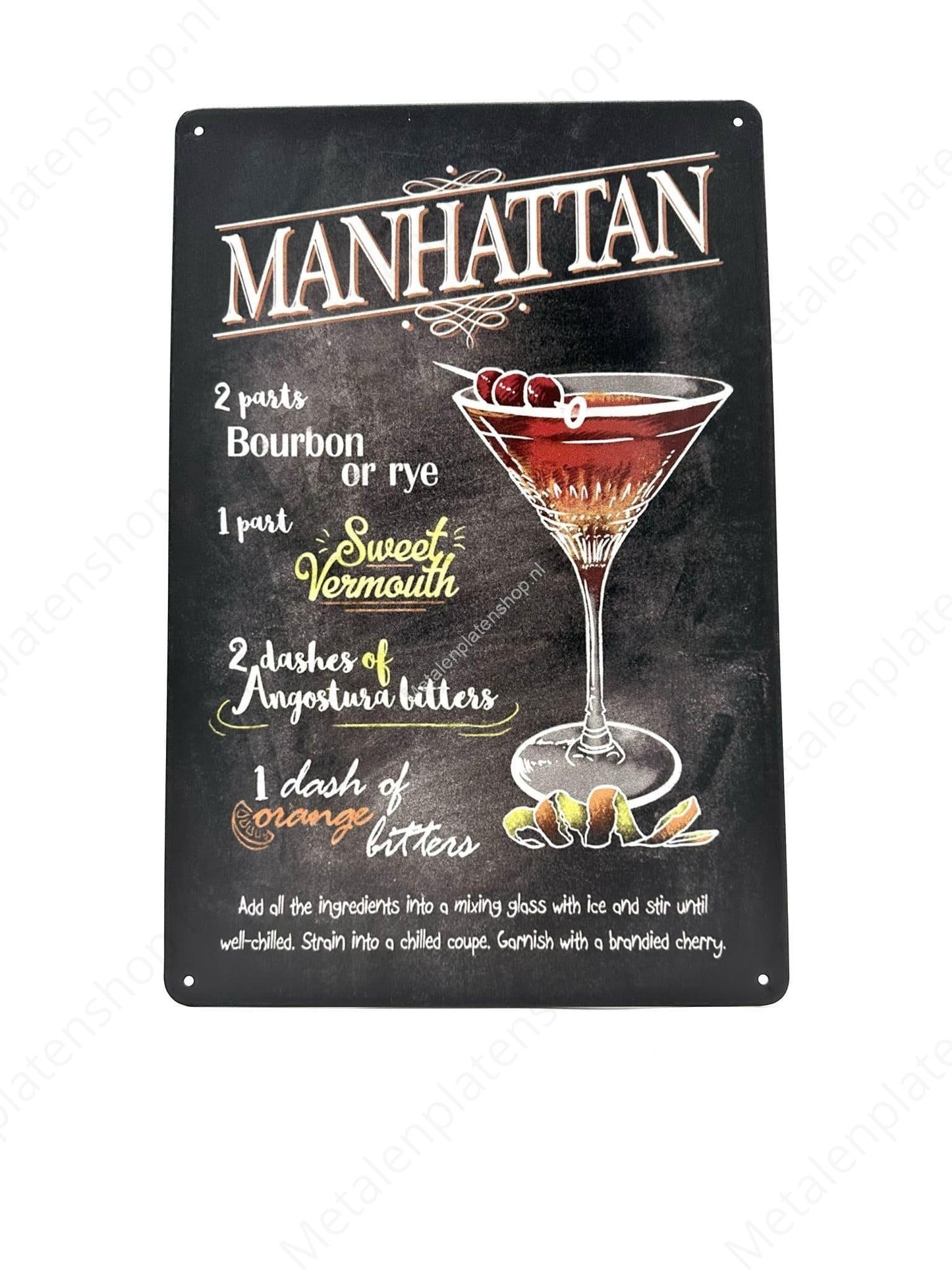 Manhattan - Chalkboard