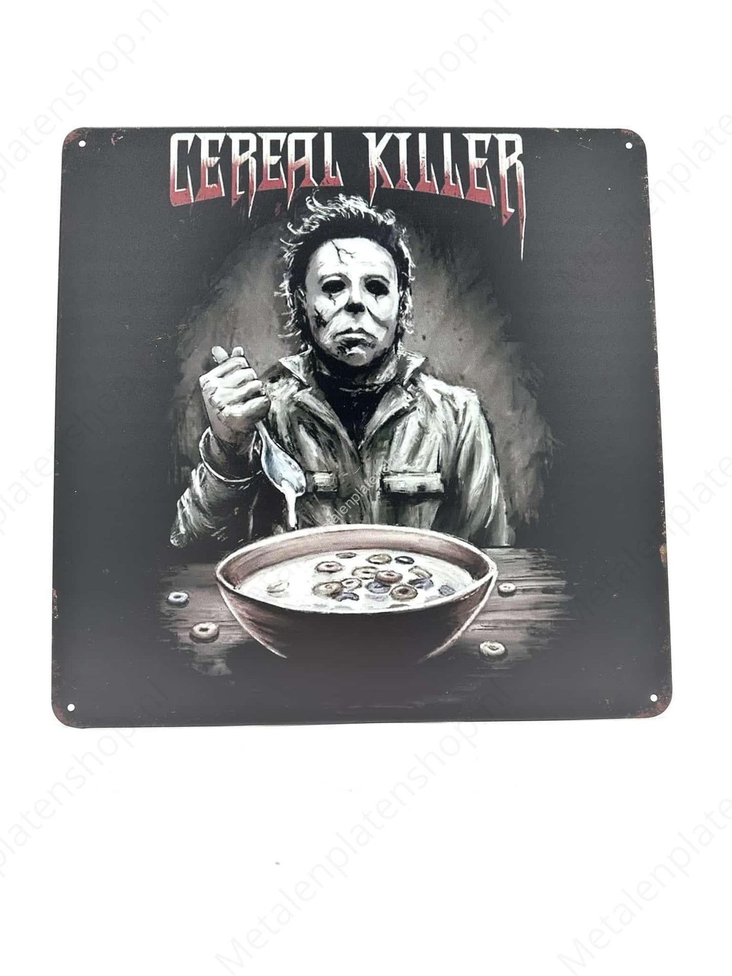 Cereal Killer - Metal Wall Sign