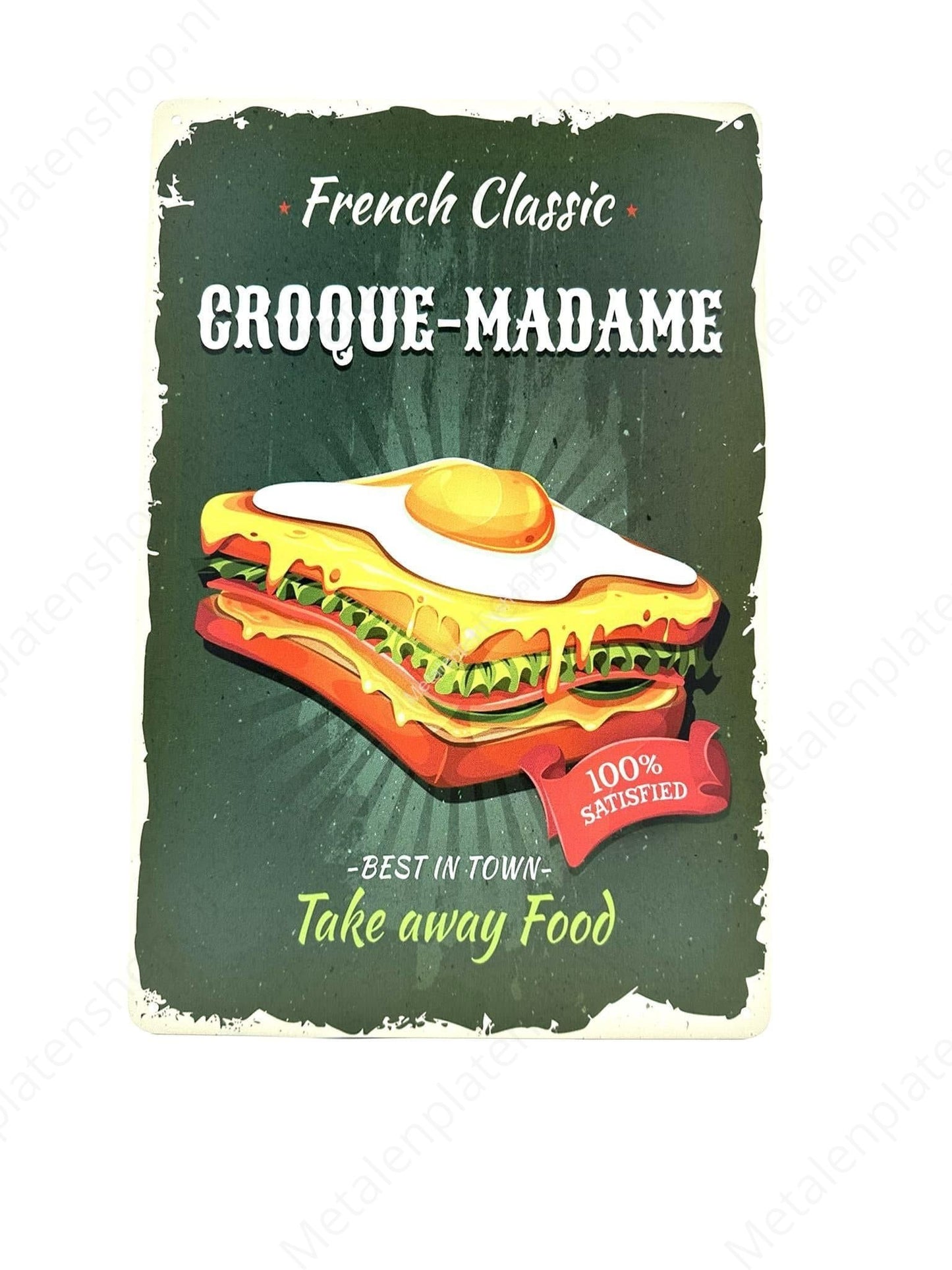 Toasted sandwich - Croque-Madame
