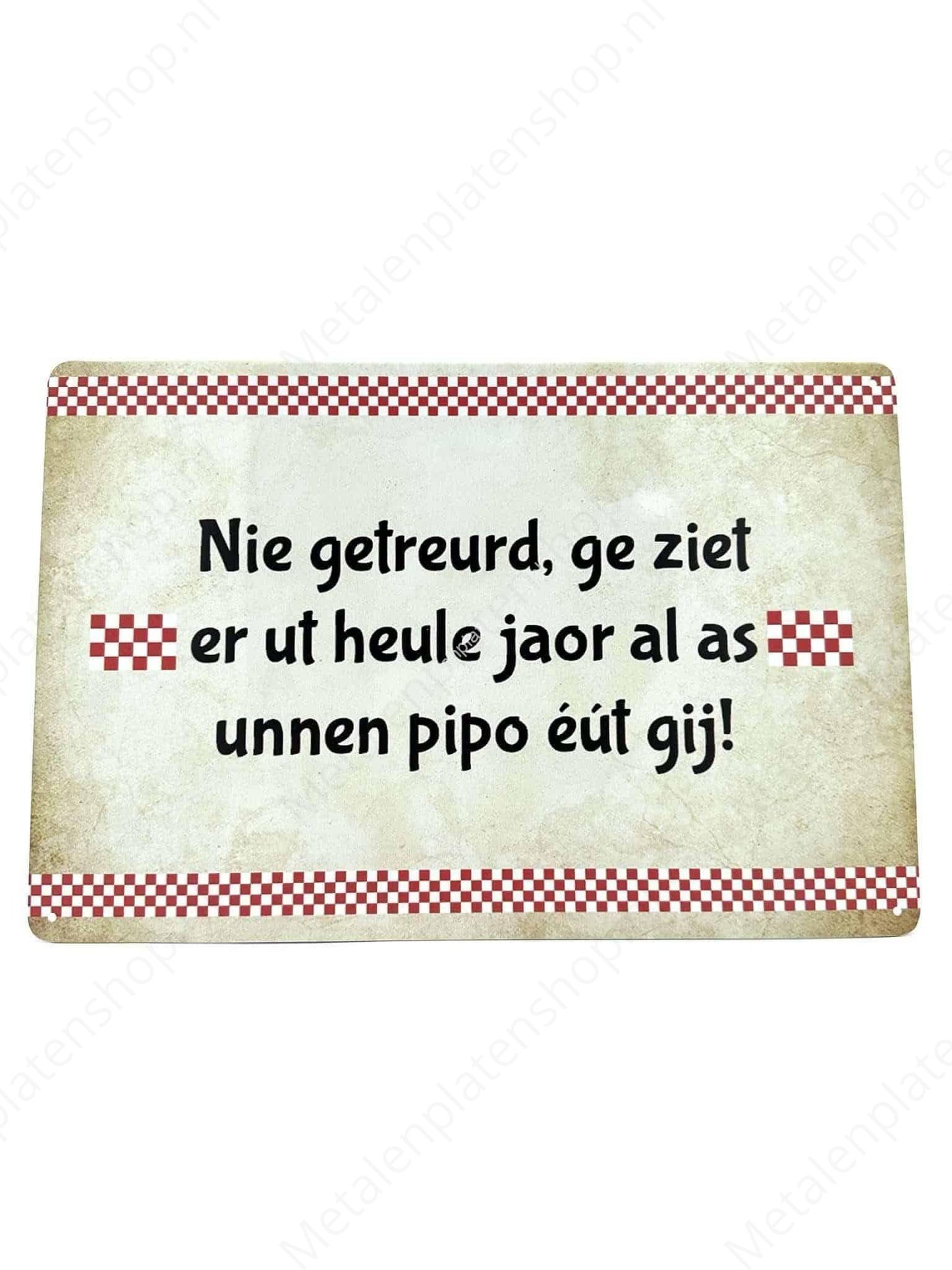 Brabantse Teksten - Nie getreurd, ge zien er ut heule joar al as unnen pipo eut gij!