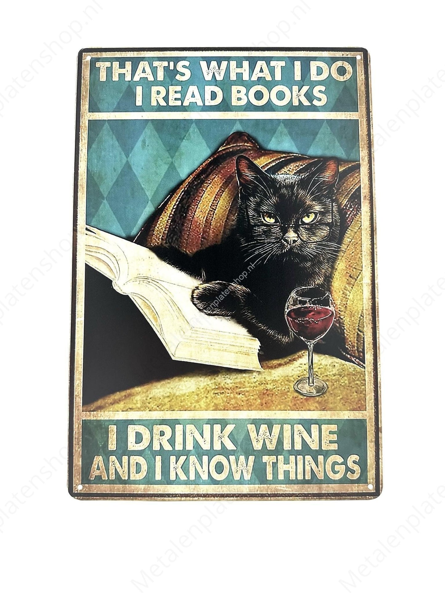 Funny cat - Thats what I do I read books - Cats