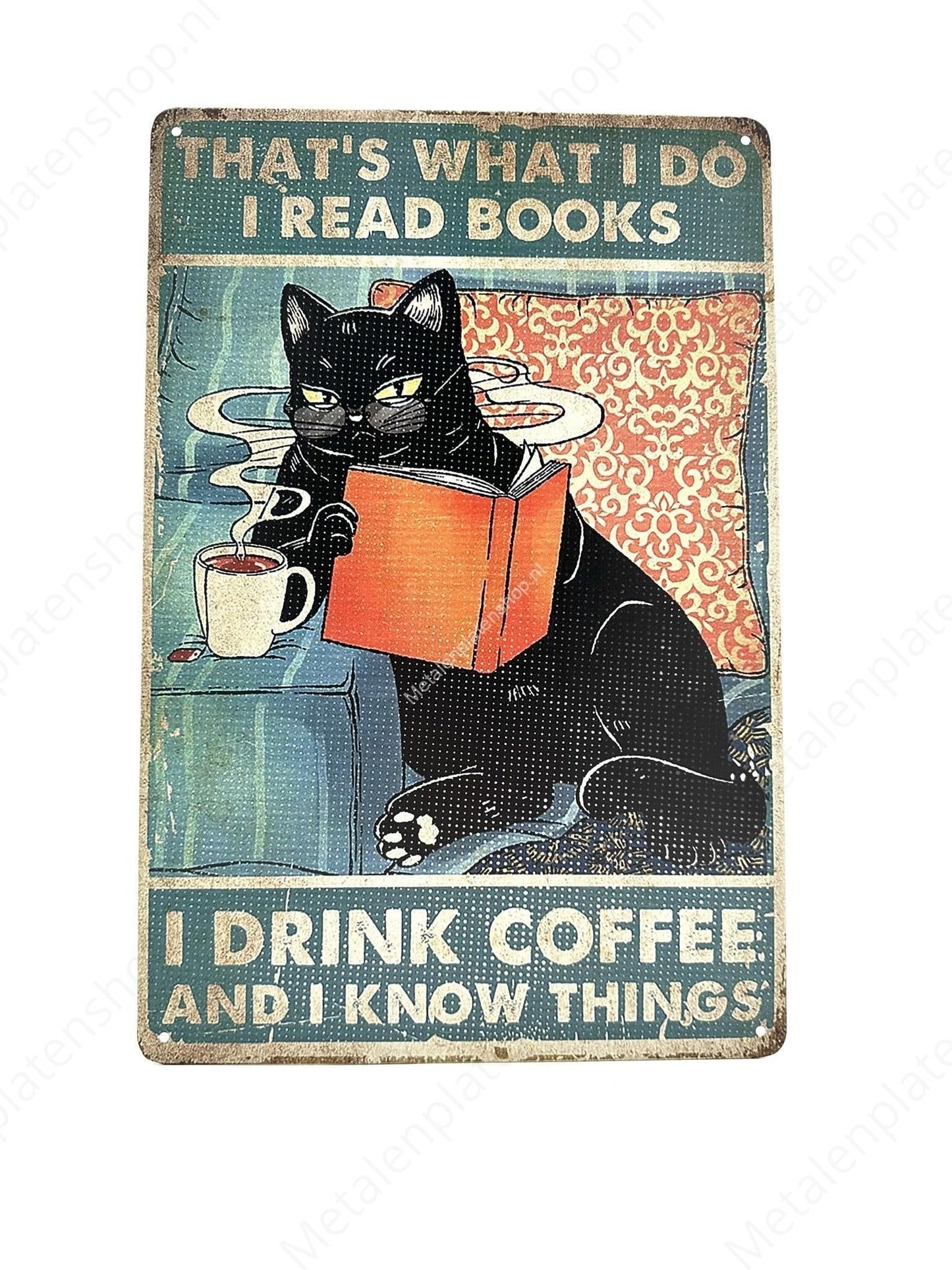 Funny cat - Thats what I do I read books - Cats #2
