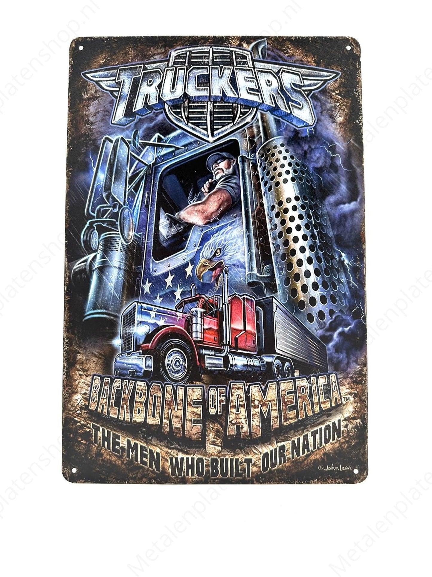 Truck - Truckers - Backbone of America