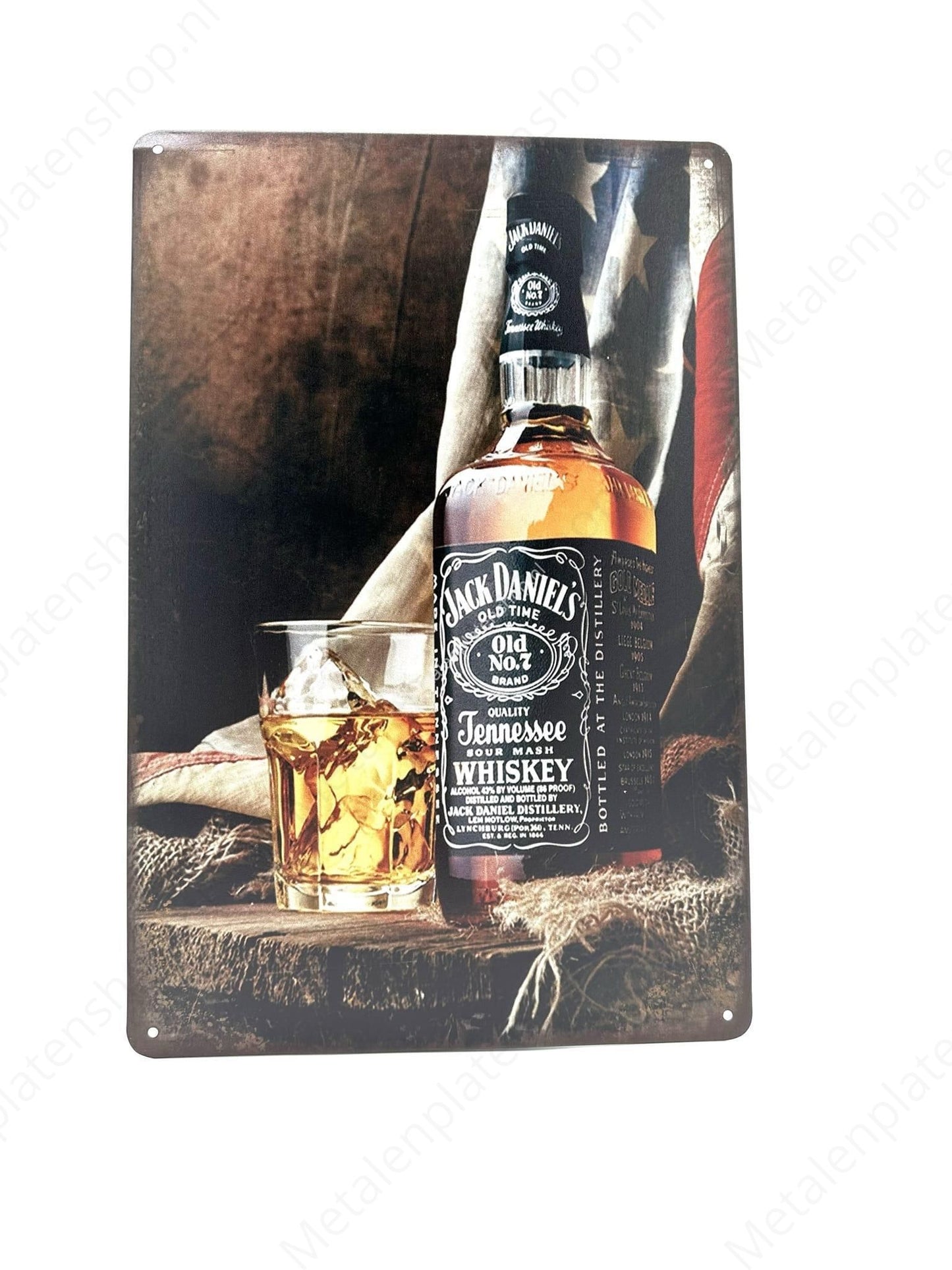 Jack Daniels with glass