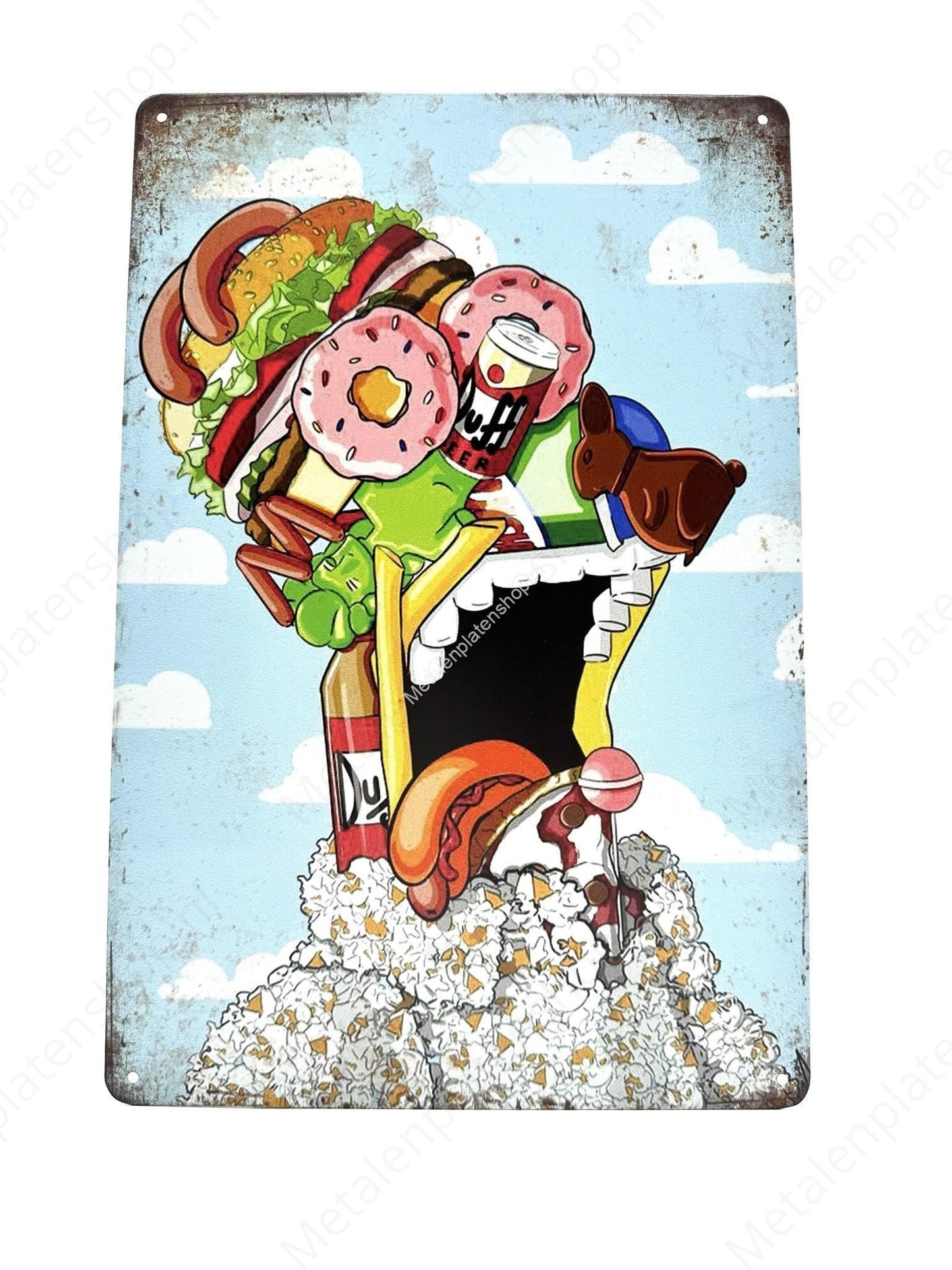 Cartoon - Face - Food - Drink