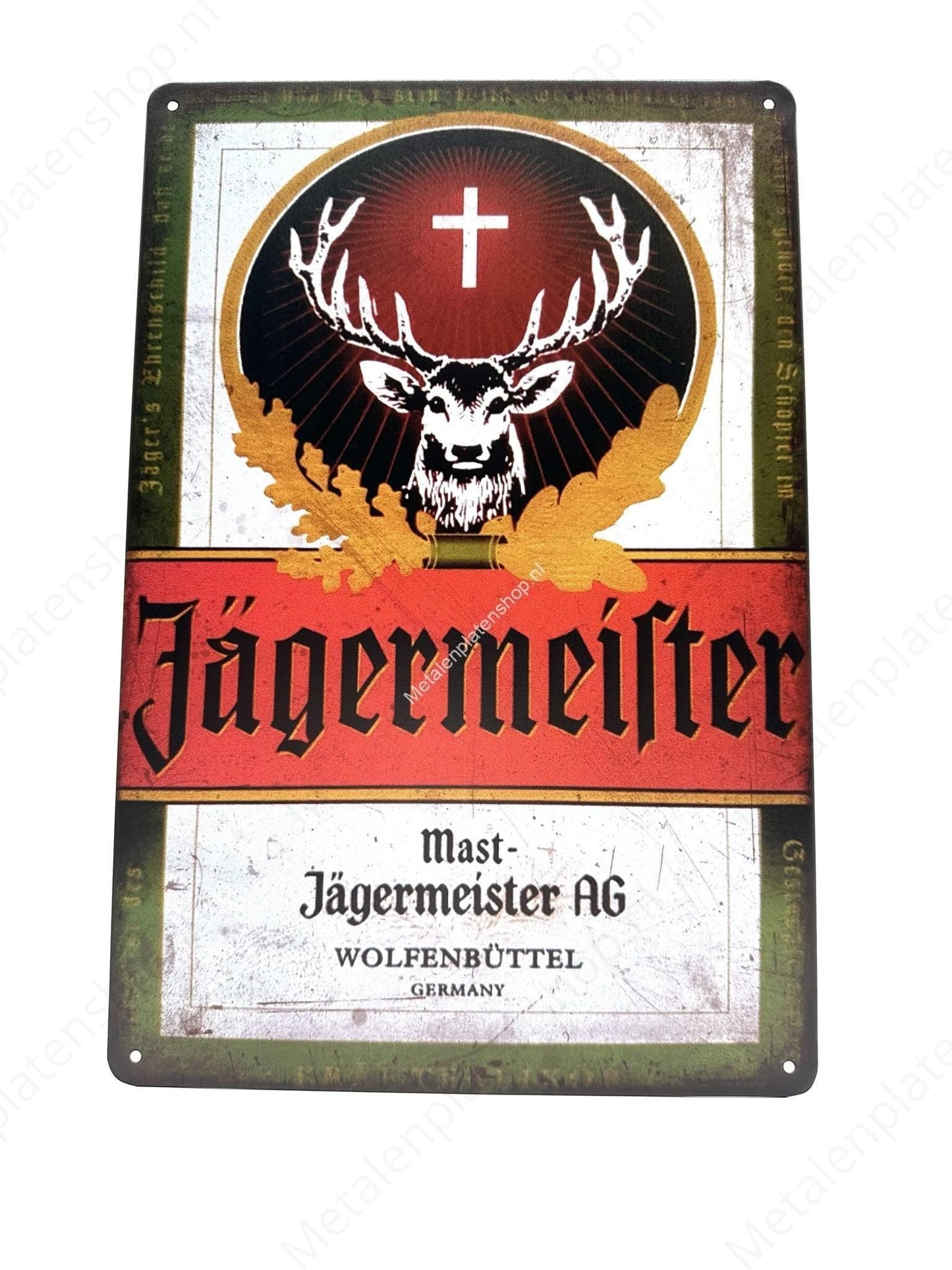 Jagermeister - Wolfenbuttel - Metal Wall Sign