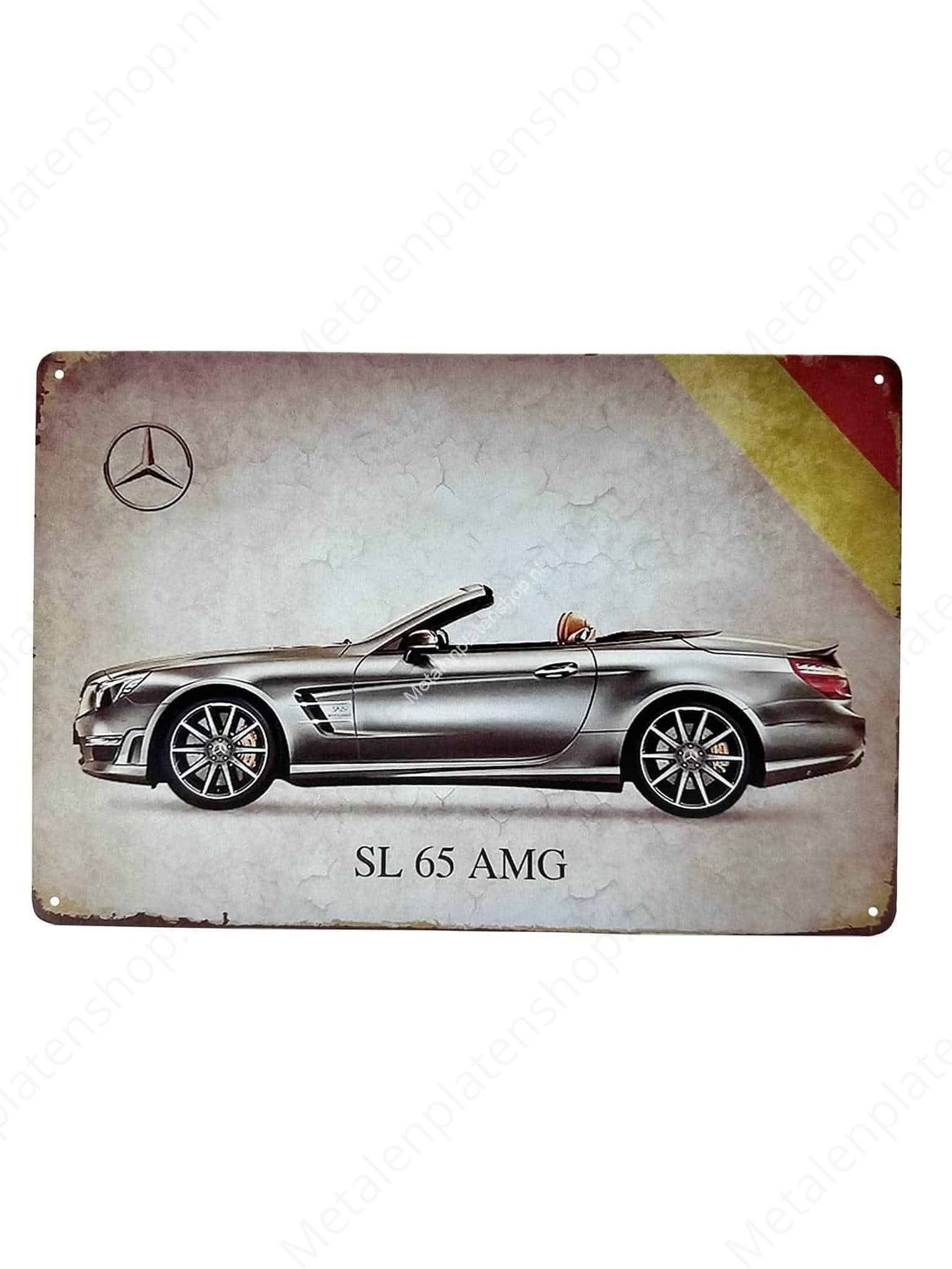 Mercedes SL65 AMG - Metal Wall Sign