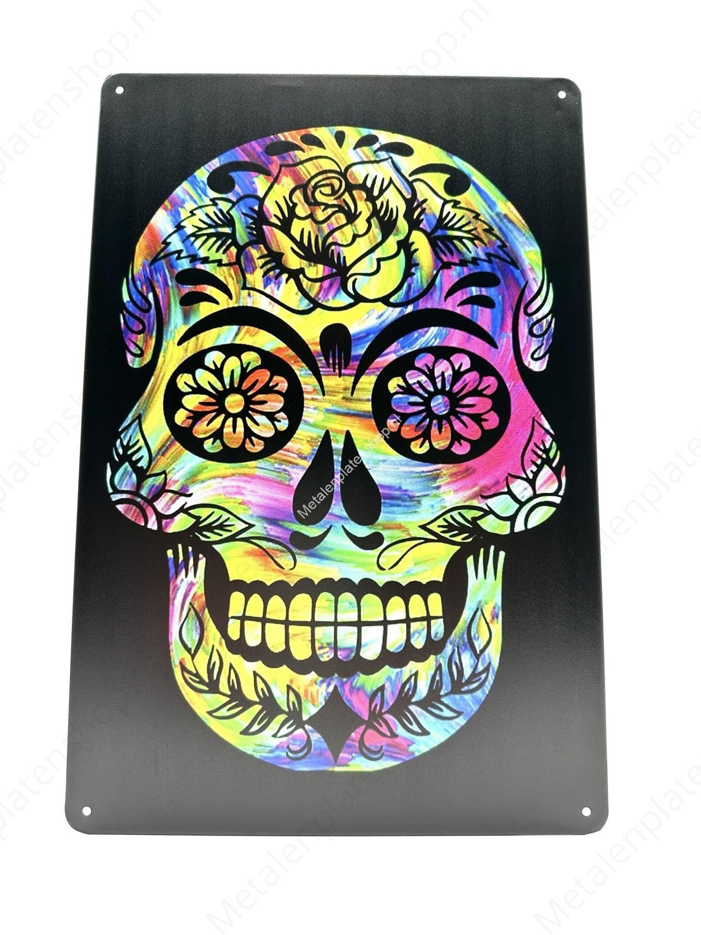 Corona Multicolor - Metallwandschild