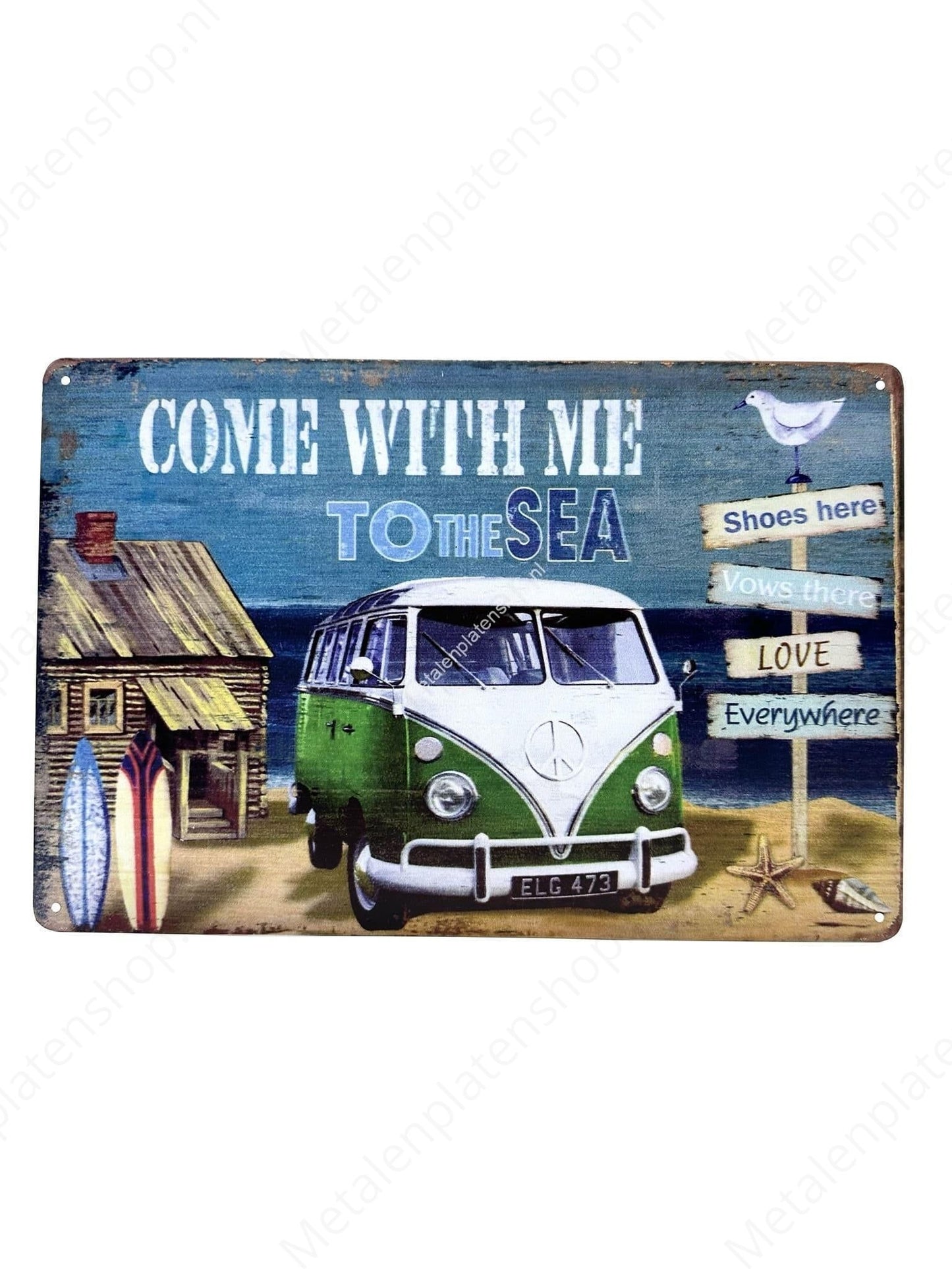 Come with me to the sea - Volkswagen Van