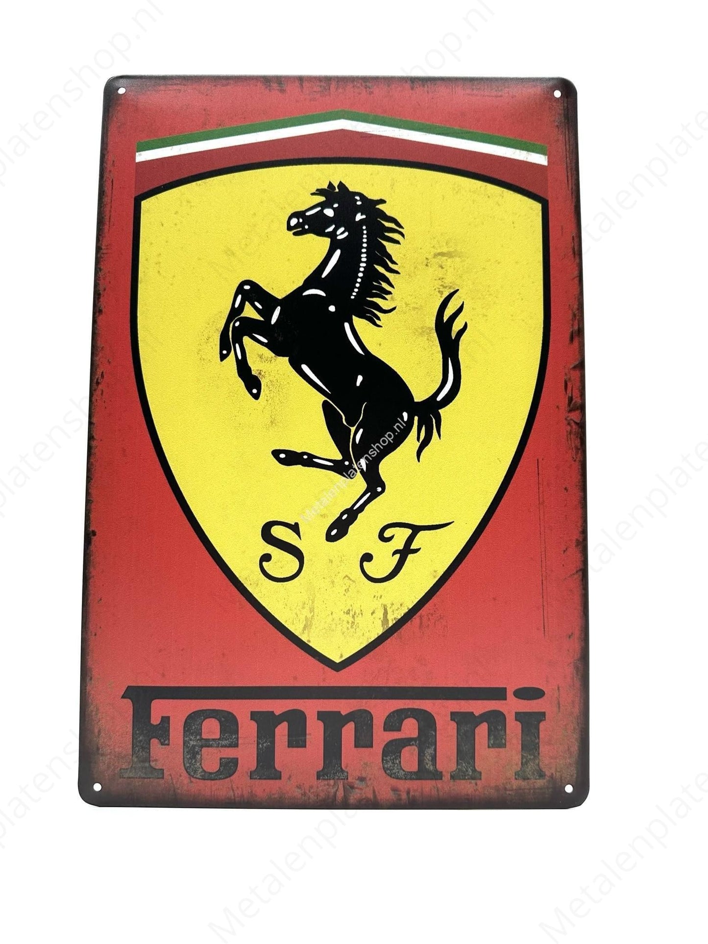 Ferrari - Metal Wall Sign