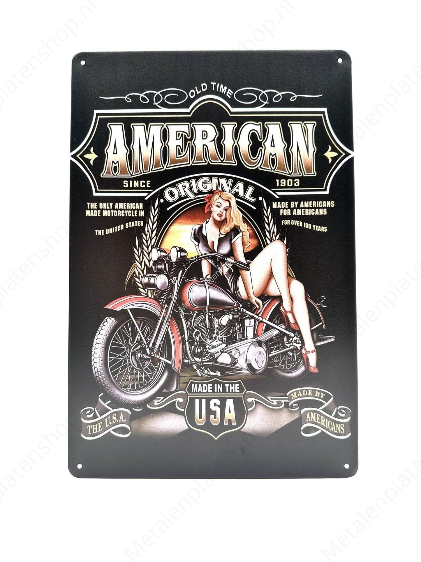 Old Time - American - Made in USA - Motorcycles