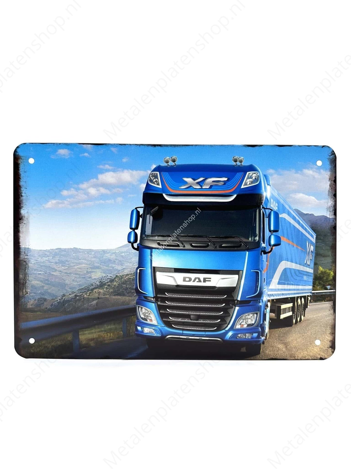 DAF XF - Trailer - Blue - Truck