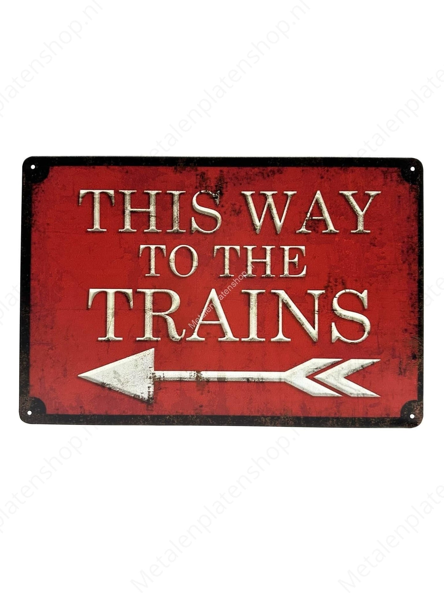 This way to the trains - Trains