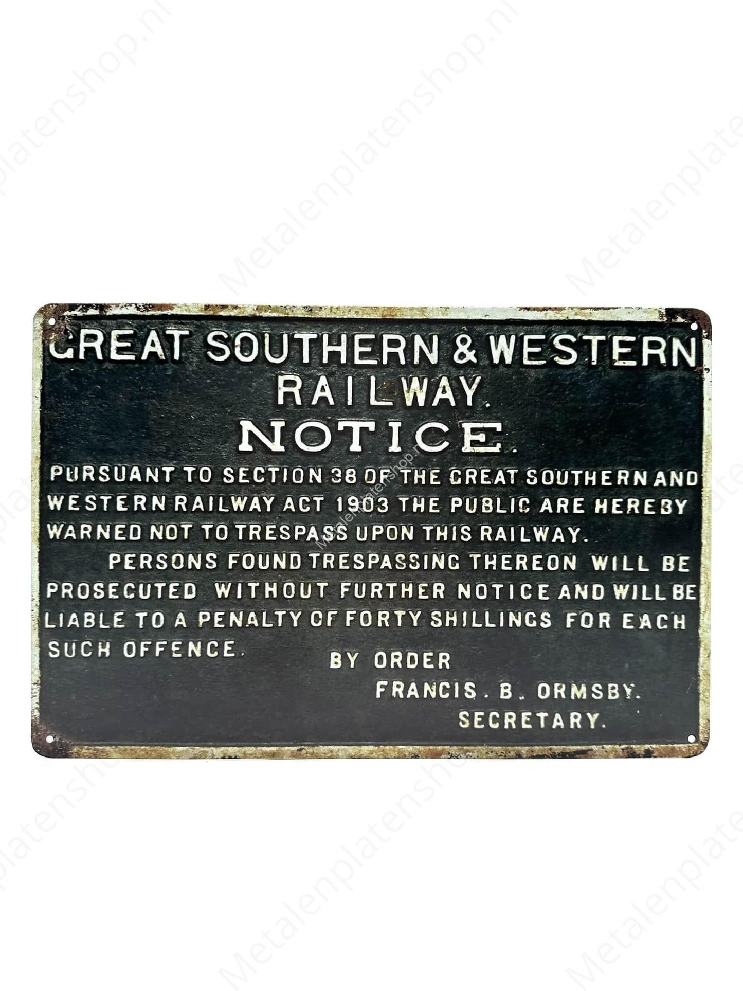 Great Southern & Western Railway -Train