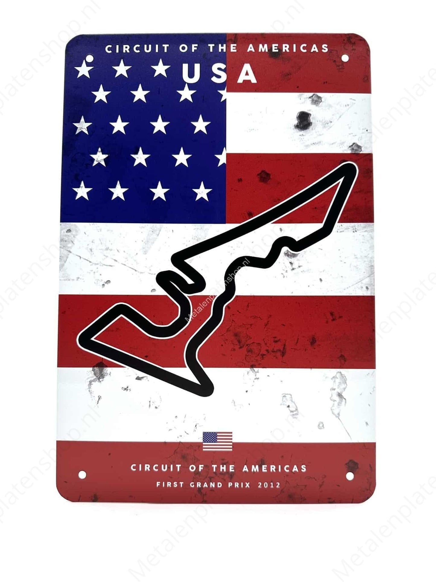 Circuit of the Americas - Grand Prix - USA - Metal Wall Sign