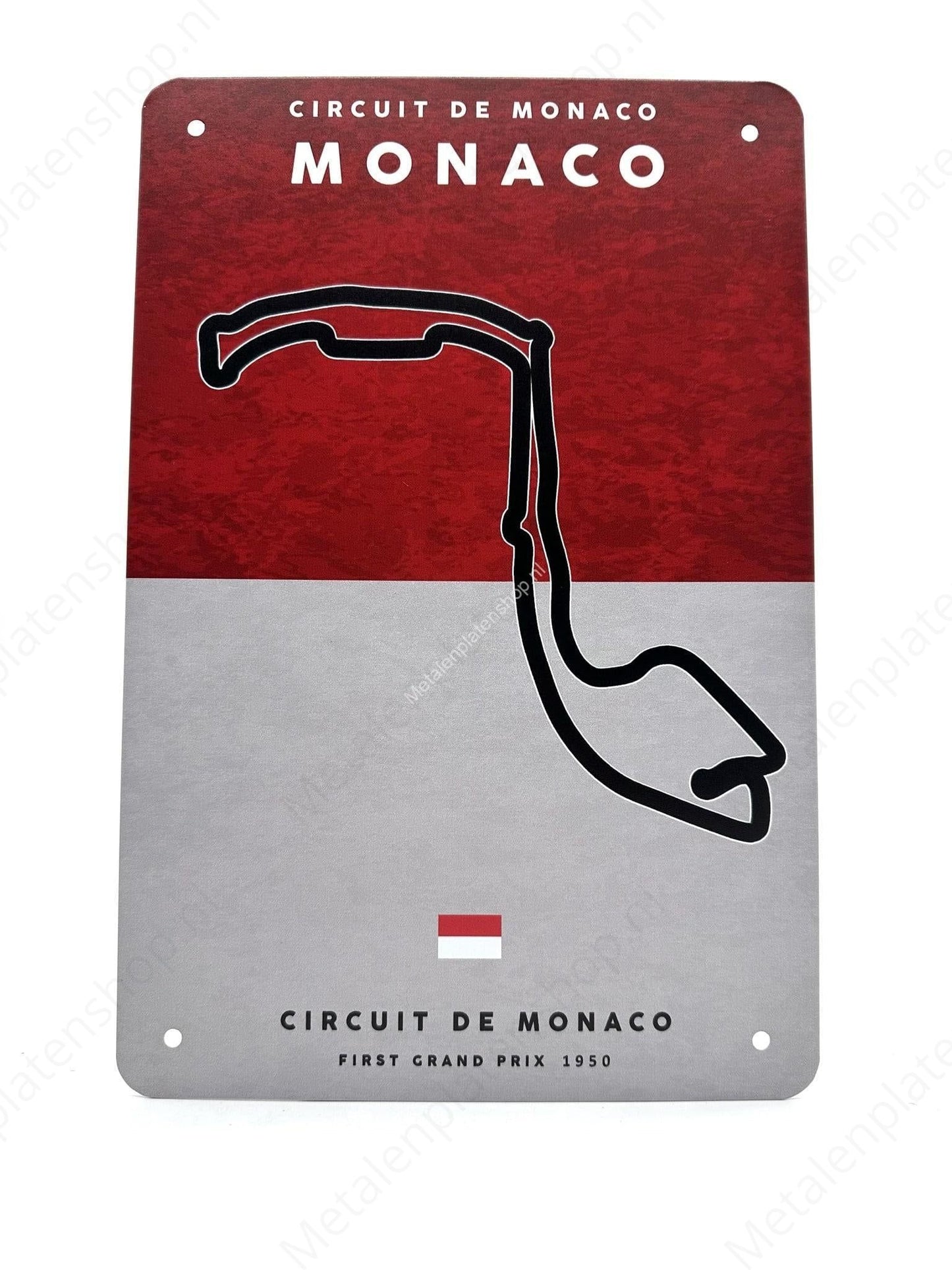 Circuit de Monaco - Grand Prix - Monaco - Metal Wall Sign