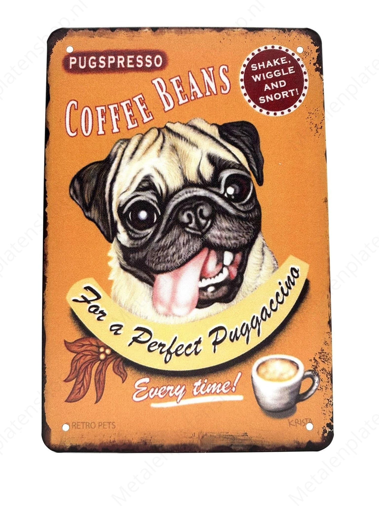 Pug - Coffee Beans
