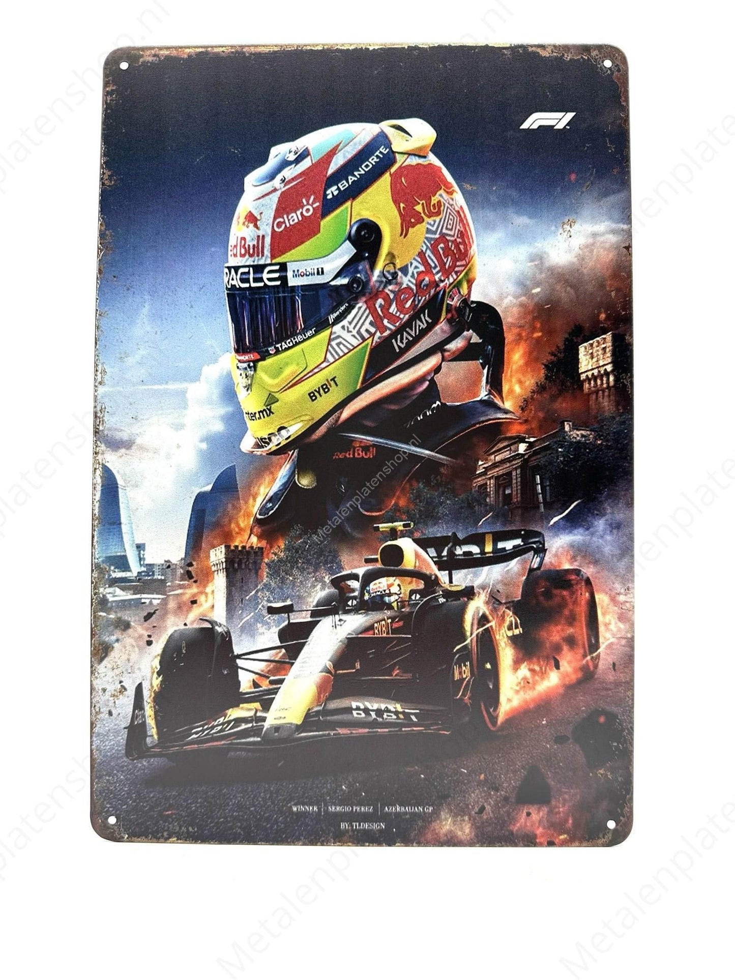 Sergio Perez Winner - Azerbaijan GP