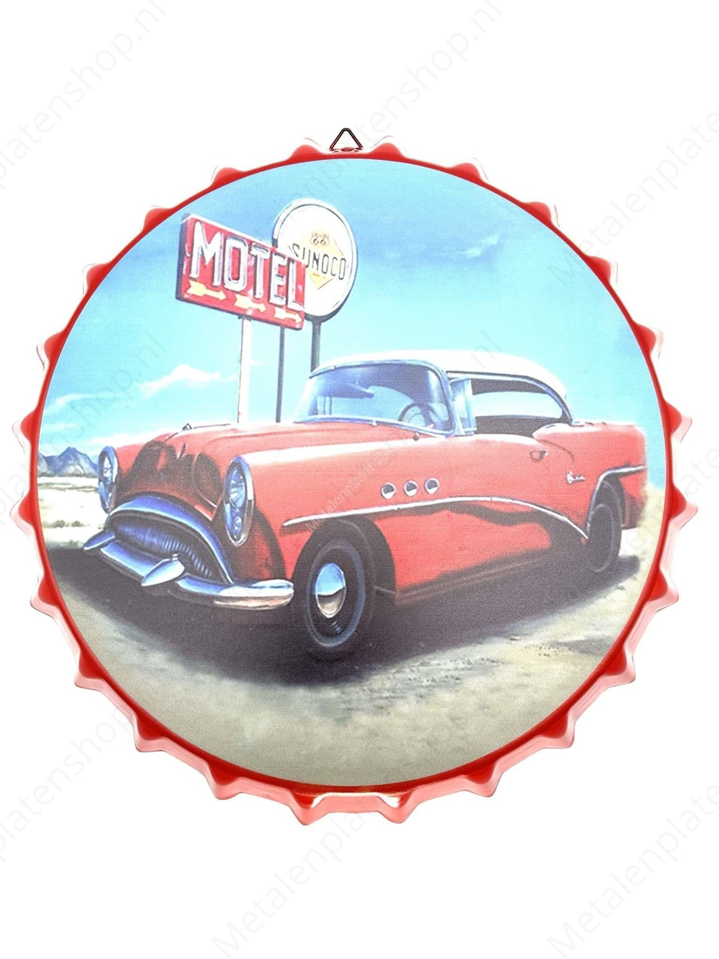Drink cap - Auto Motel - 30x30cm Round