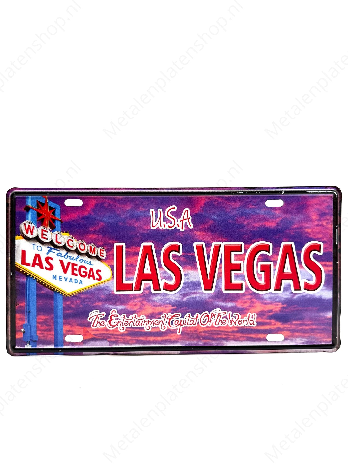 License plate - Las Vegas - 30x15cm