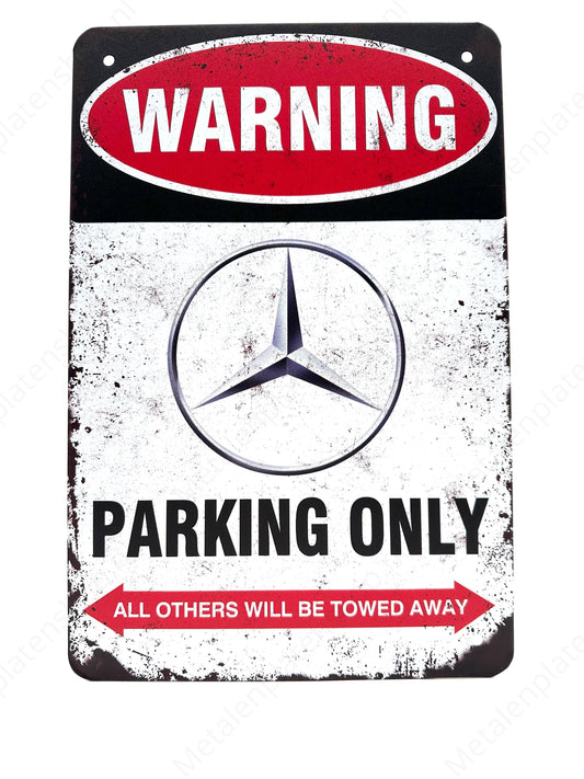 Mercedes-Benz Parking Only - parking