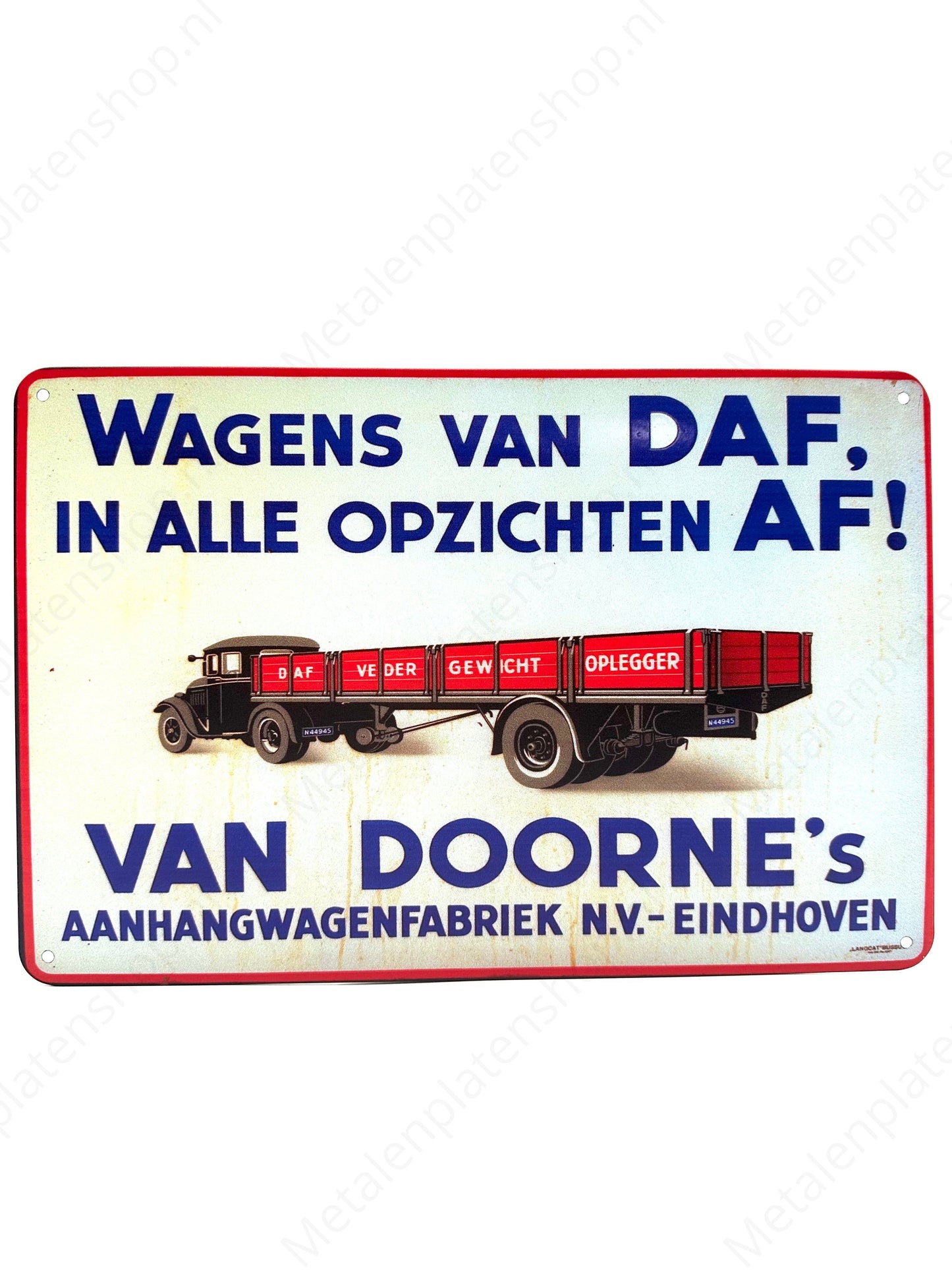 Trailers of the day in every respect! Van Doorne's Trailer Factory