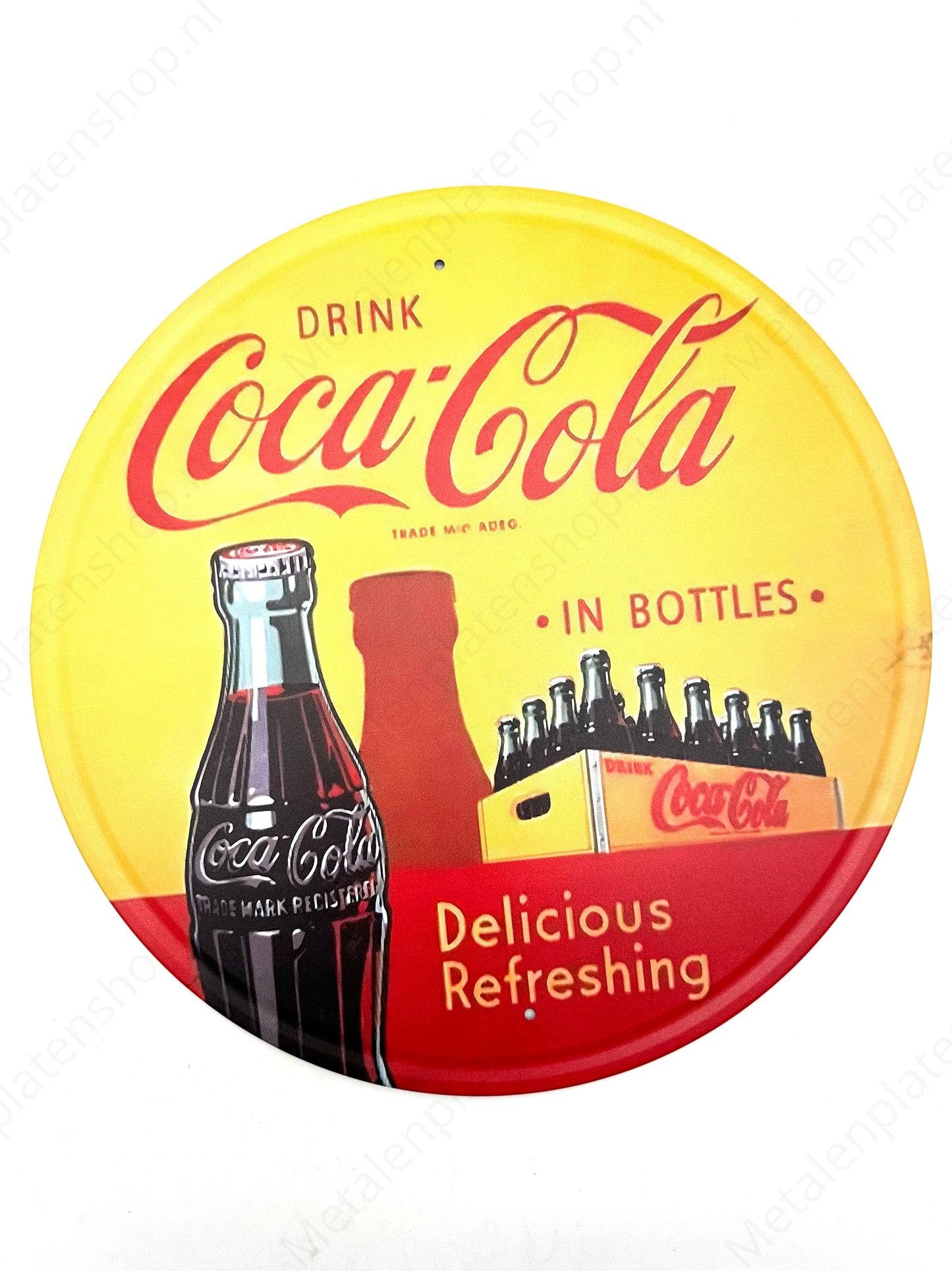Coca Cola in Bottles - Round