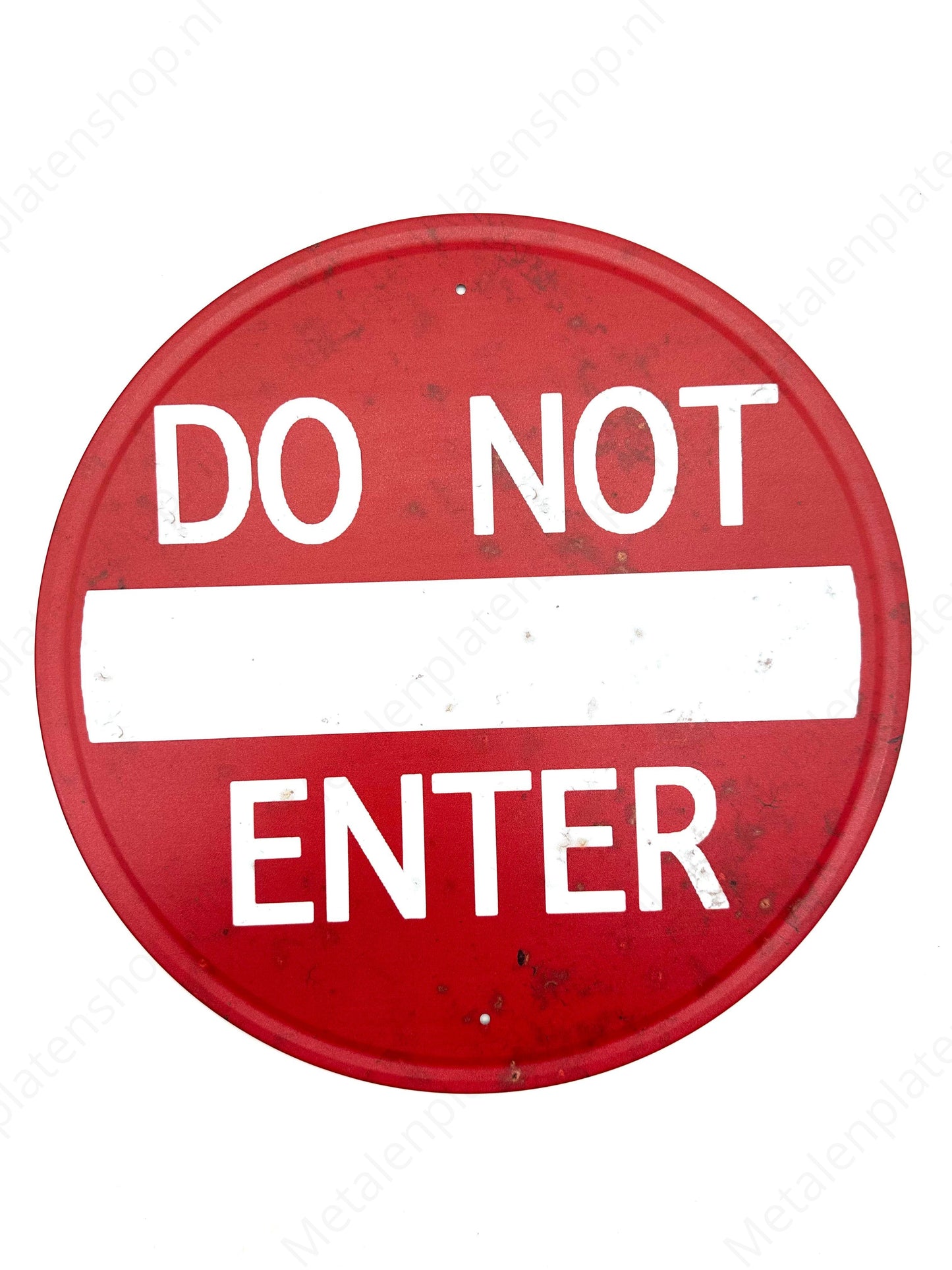 Do Not Enter - Round