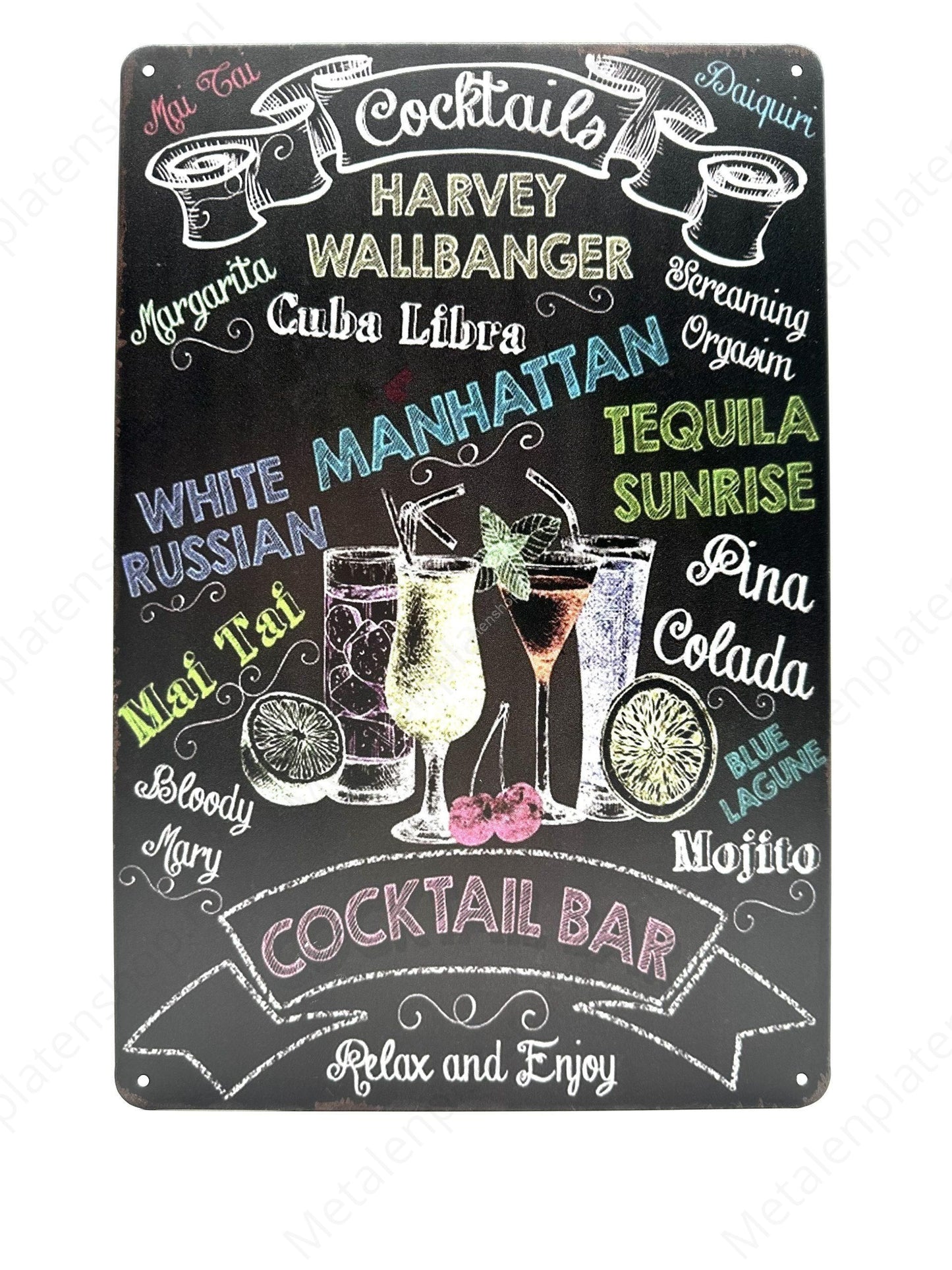 Chalkboard - Cocktails - Collection