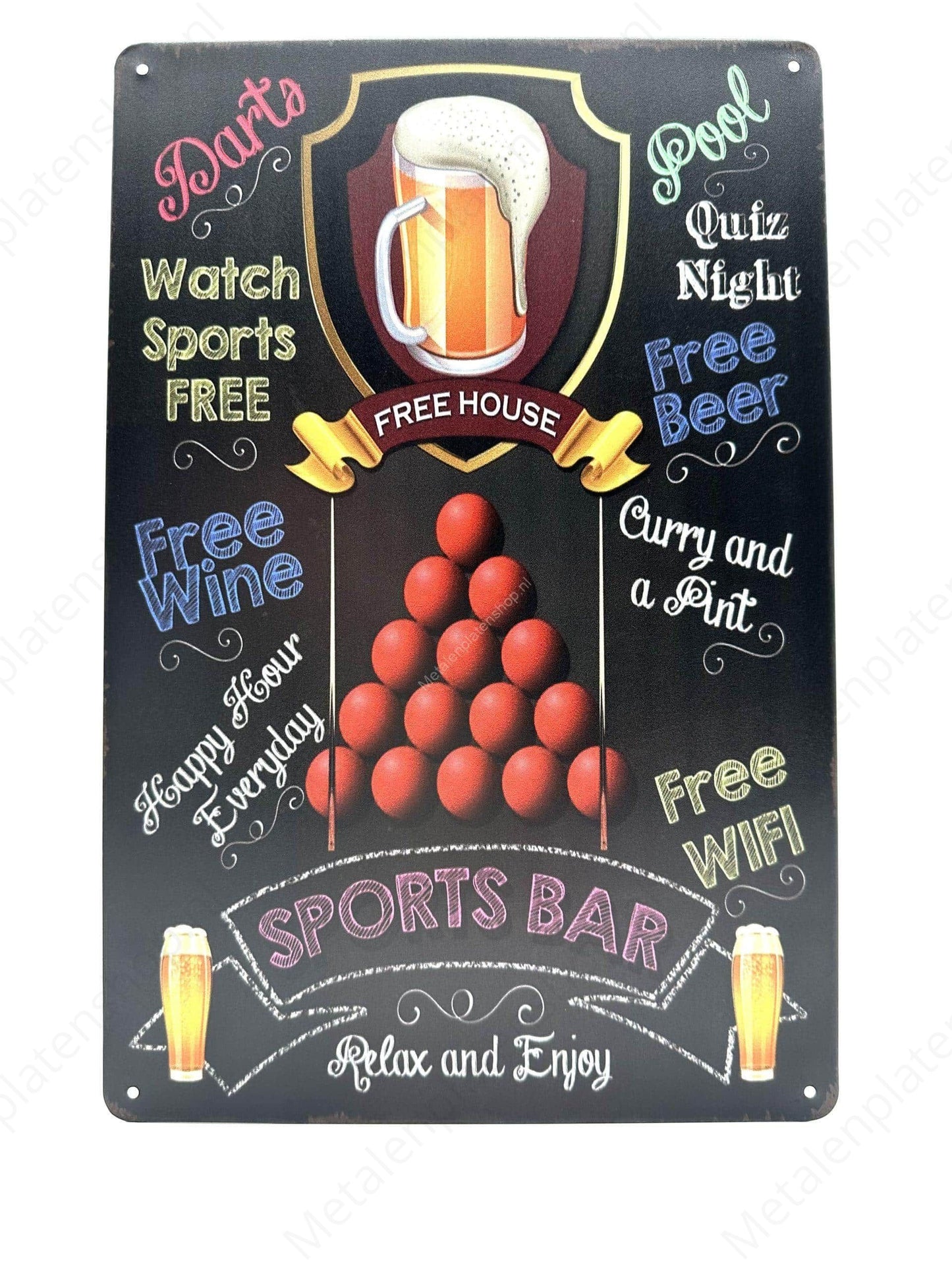 Chalkboard - Sports Bar - Cafe