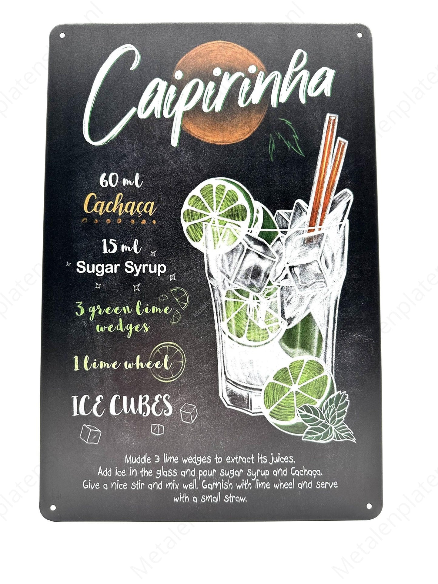 Chalkboard - Cocktail - Caipirinha