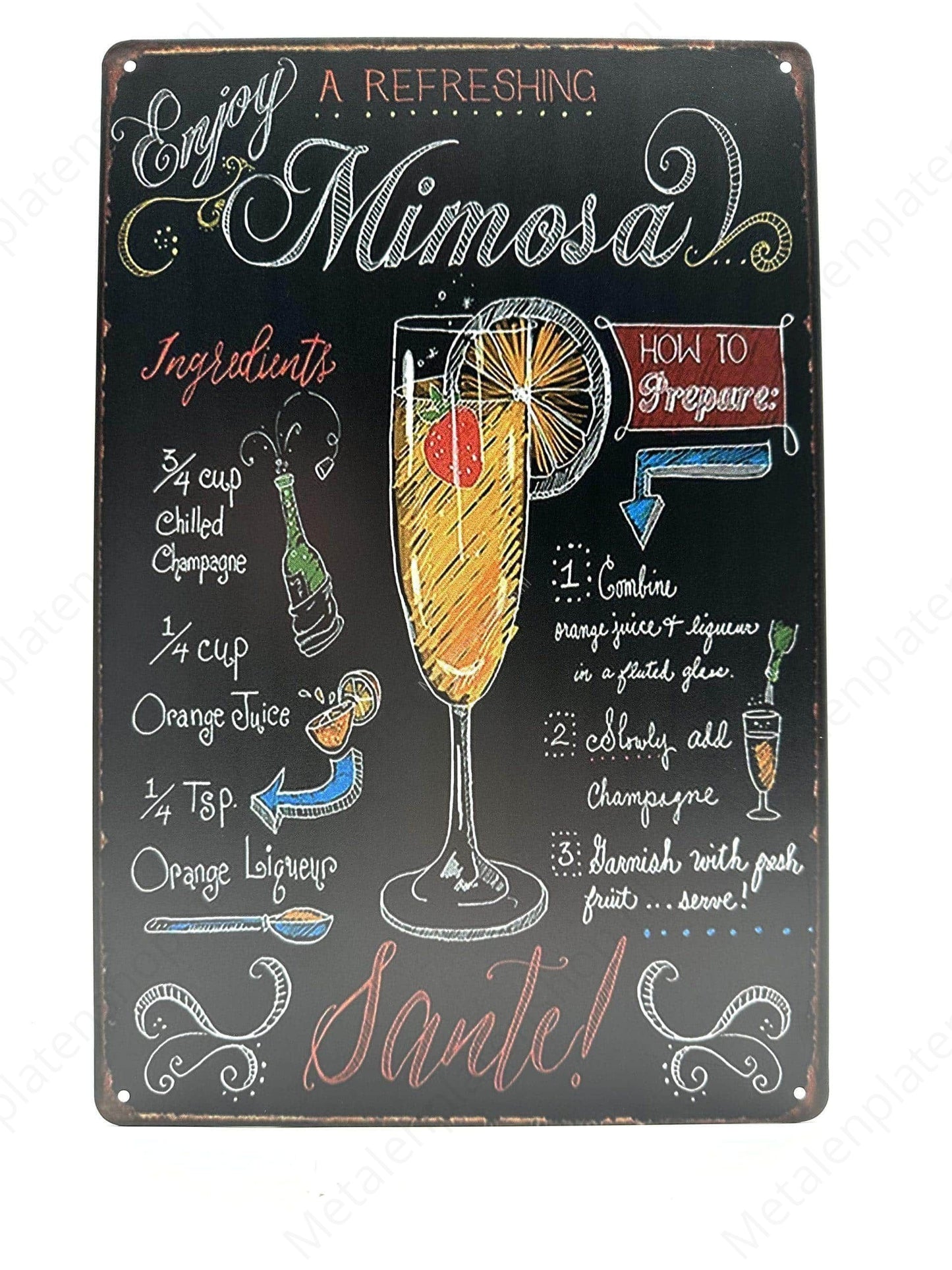 Chalkboard - Cocktail - Mimosa