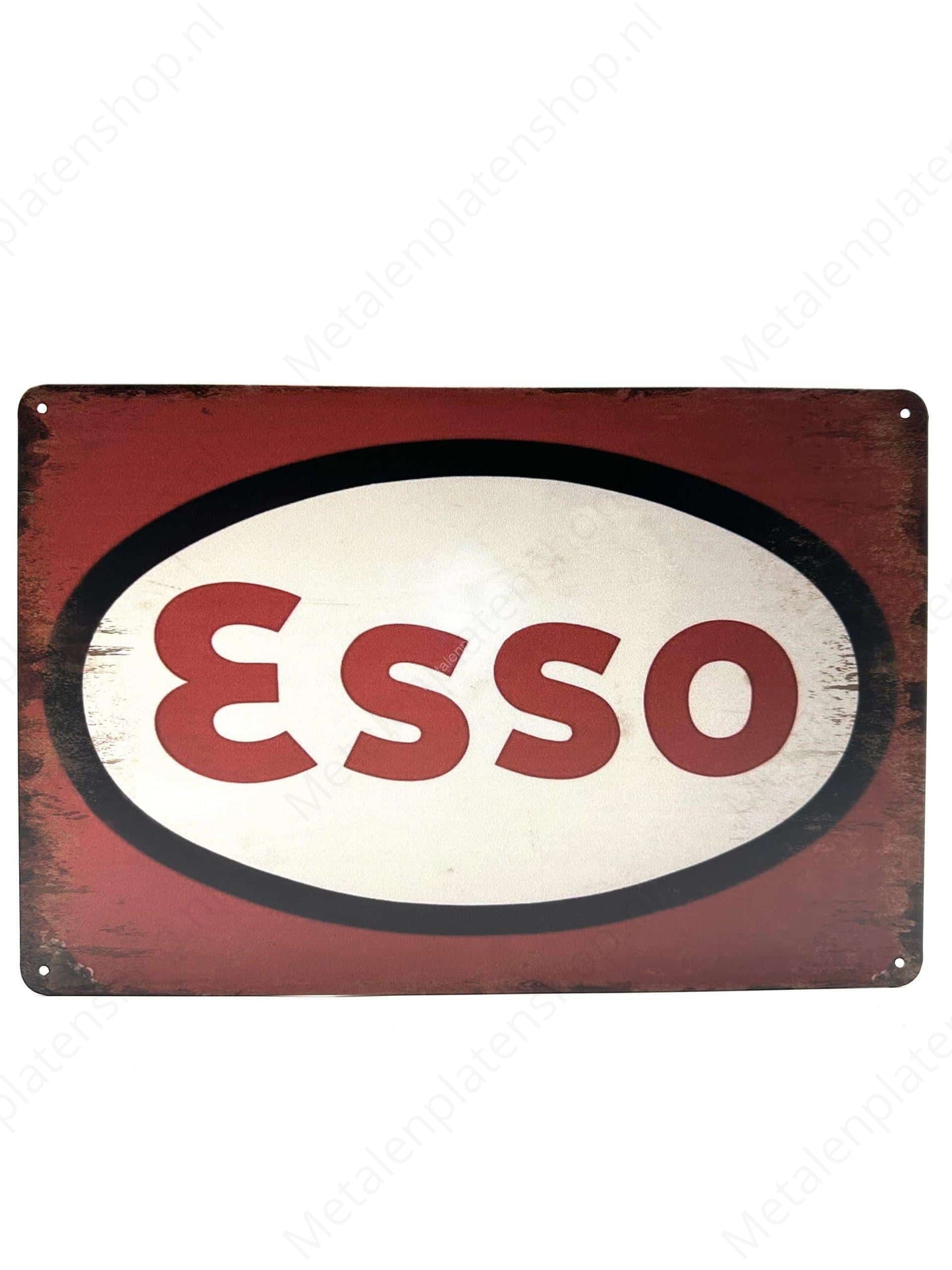 Esso - Metalen Wandbord
