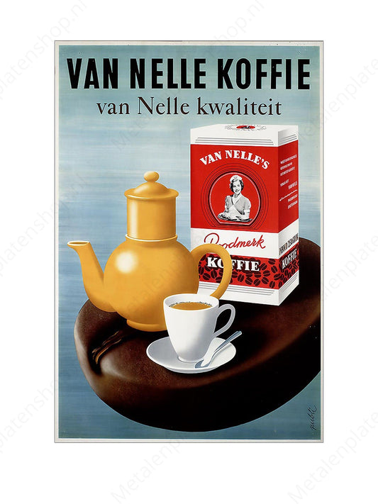 Van Nelle Coffee - Van Nelle quality - Nostalgic - Metal Wall Sign