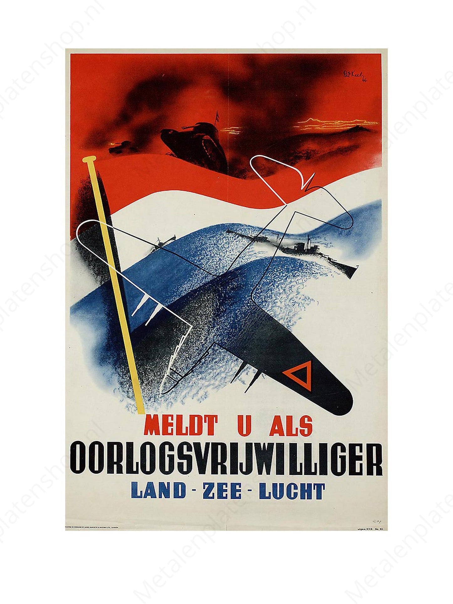 Register as a war volunteer - Nostalgic